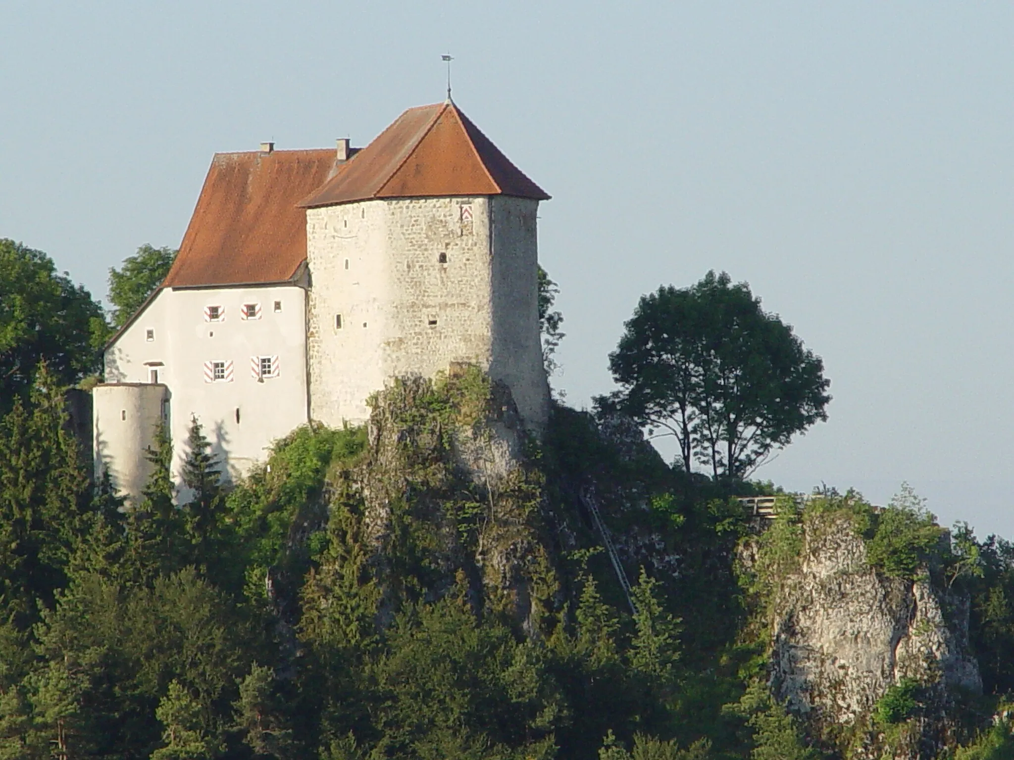 Photo showing: de:Burg Straßberg in de:Straßberg (Zollernalbkreis)