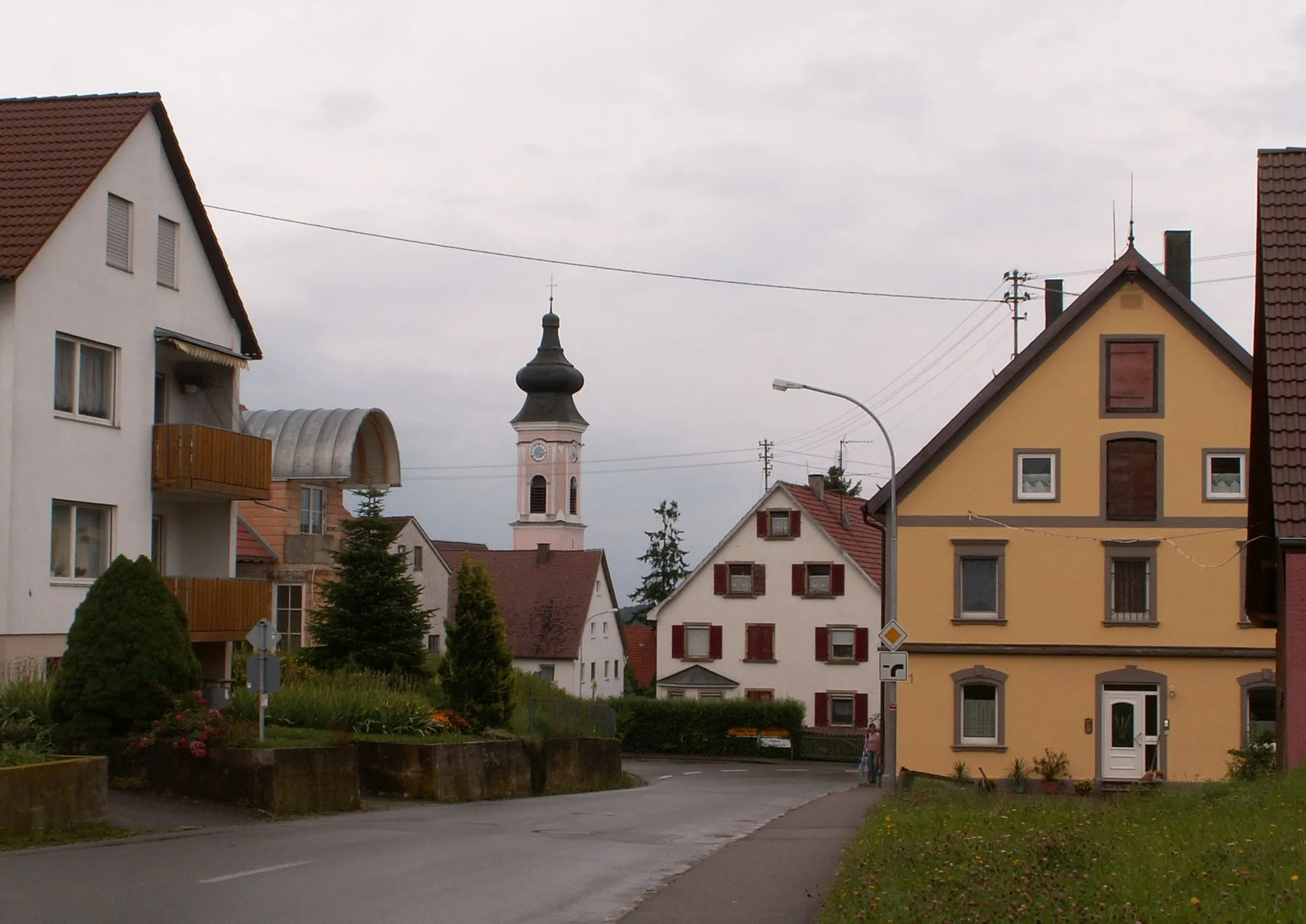 Photo showing: Höhenstr. in Untergriesingen, Griesingen