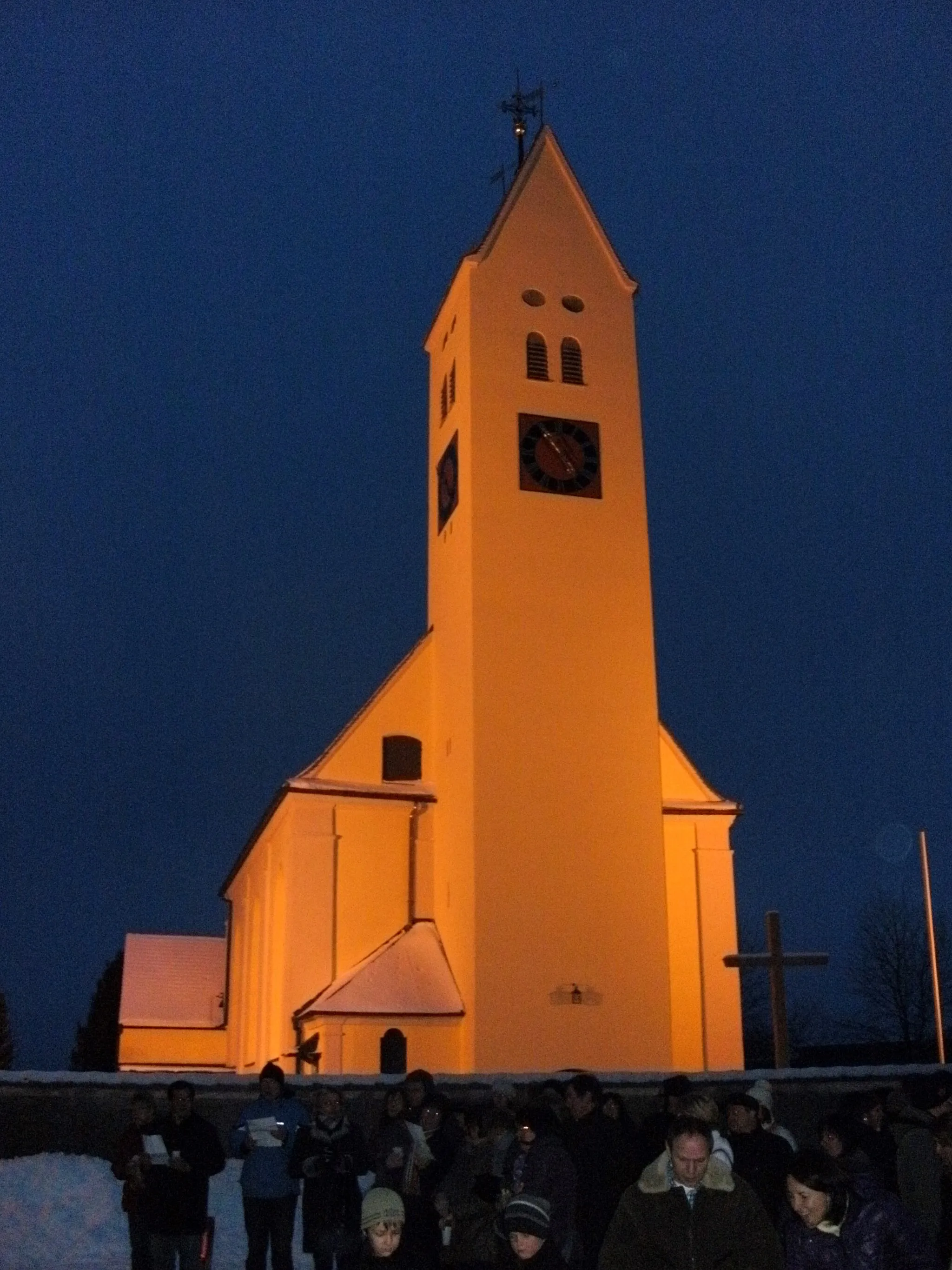 Photo showing: Nikolausfeier Vororchester Jugendkapelle Rottal-Illertal in Oberopfingen