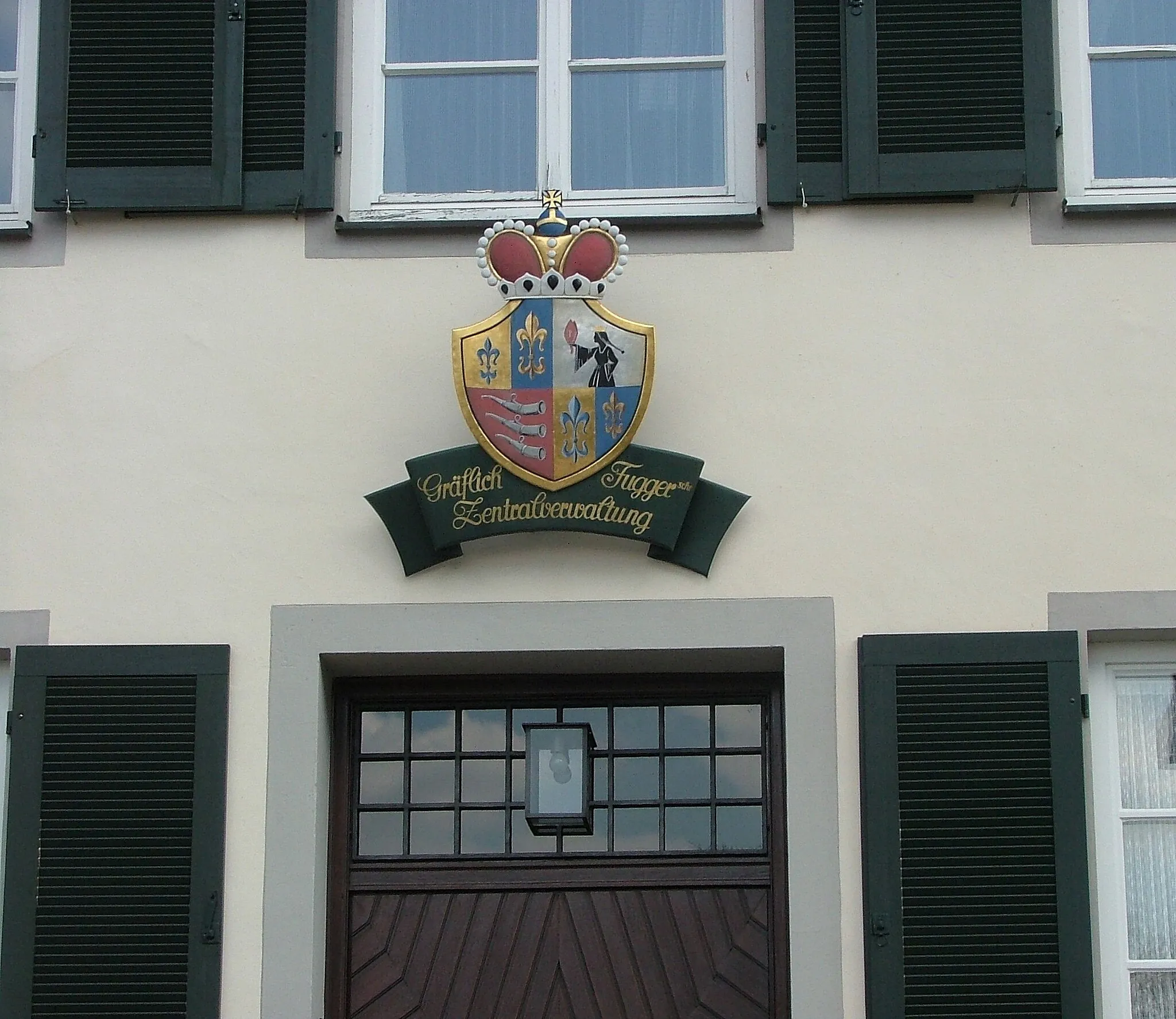 Photo showing: Fürstliches Wappen
