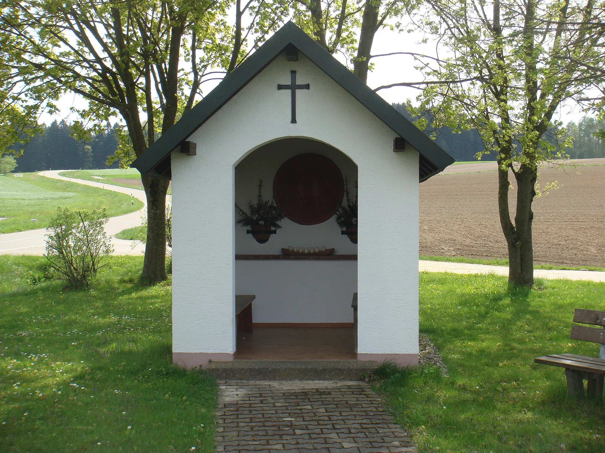 Photo showing: Feldkapelle bei Dorndorf
