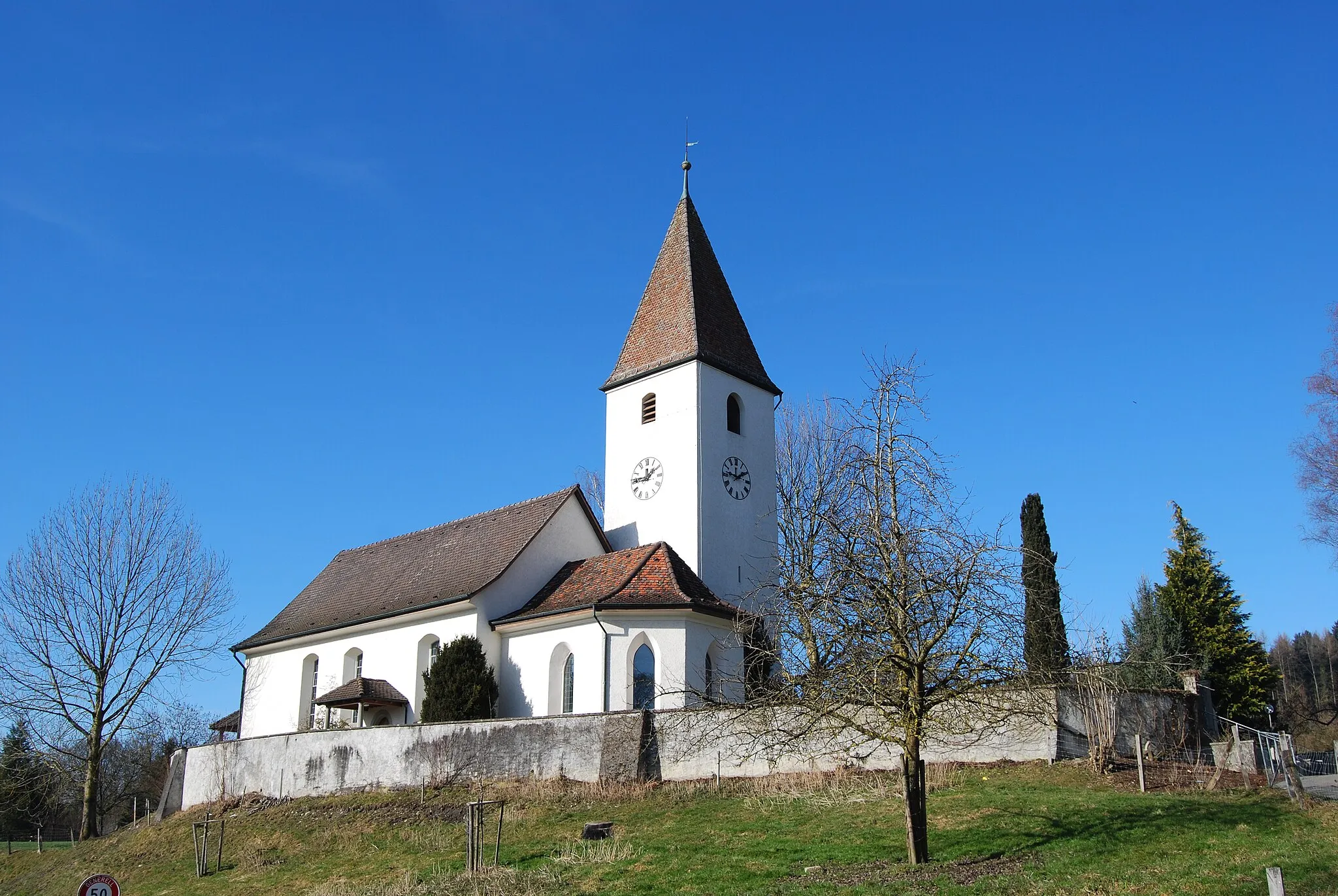 Photo showing: Church of Lipperswil, municipality of Wäldi, canton of Thurgovia, Switzerland