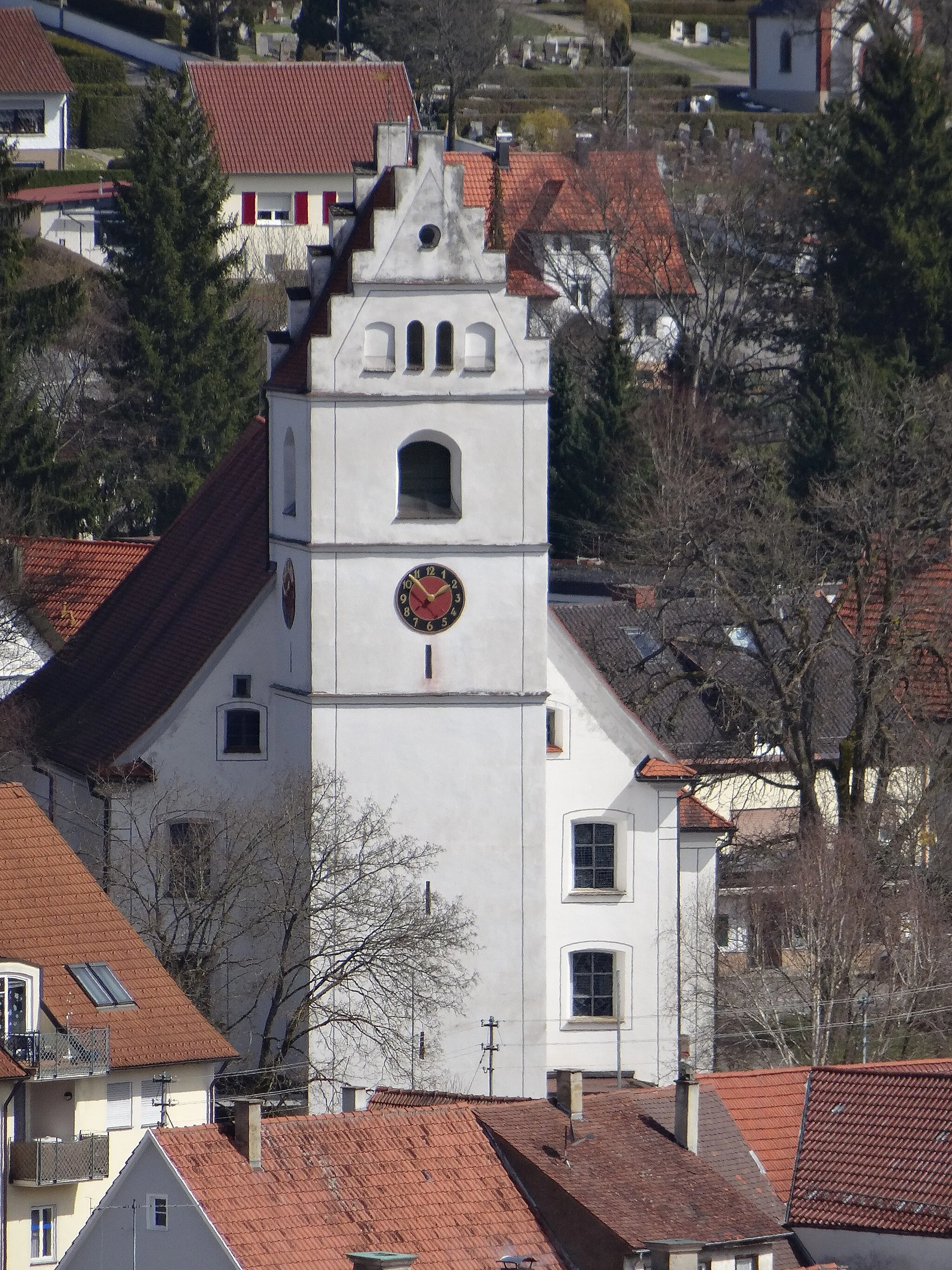 Photo showing: Pfarrkirche Sankt Leodegar, Gammertingen