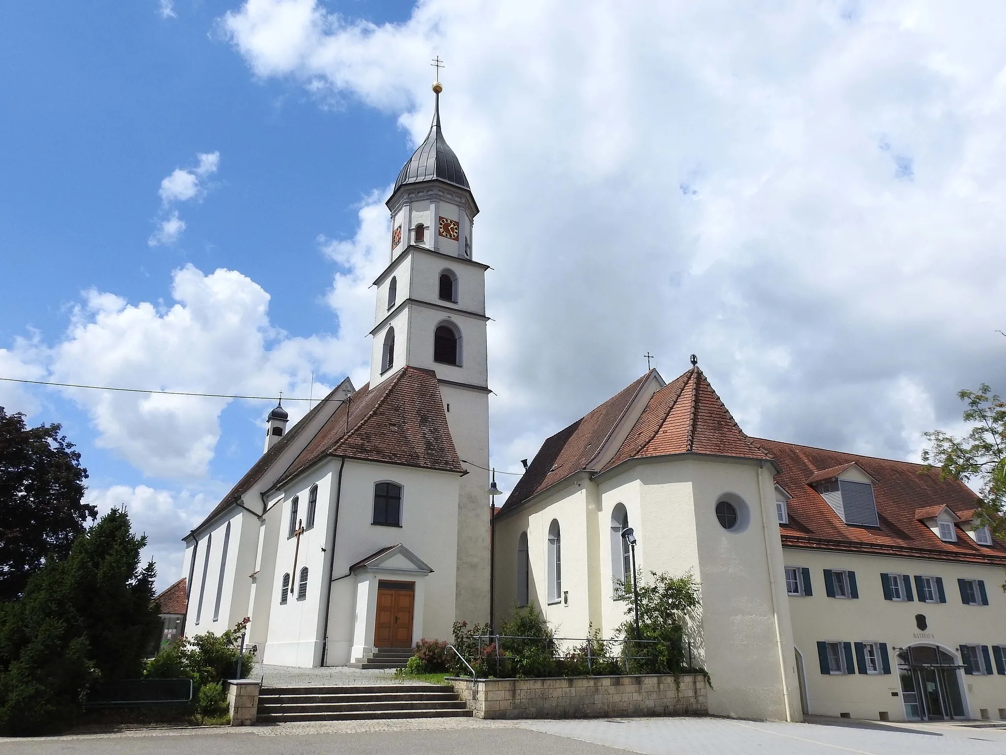 Photo showing: Pfarrkirche Maria Immaculata in Unlingen
