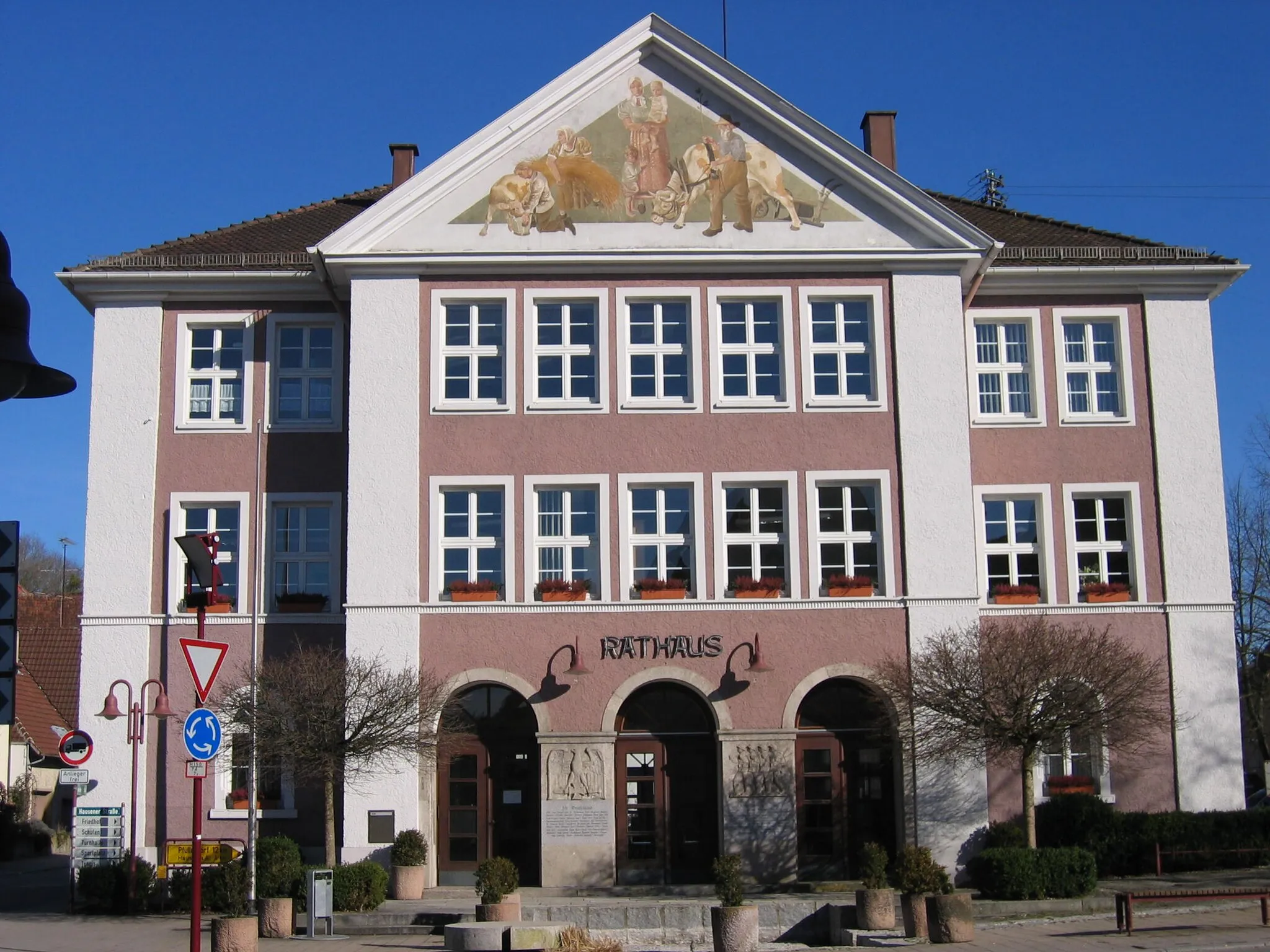 Photo showing: Rathaus Krauchenwies