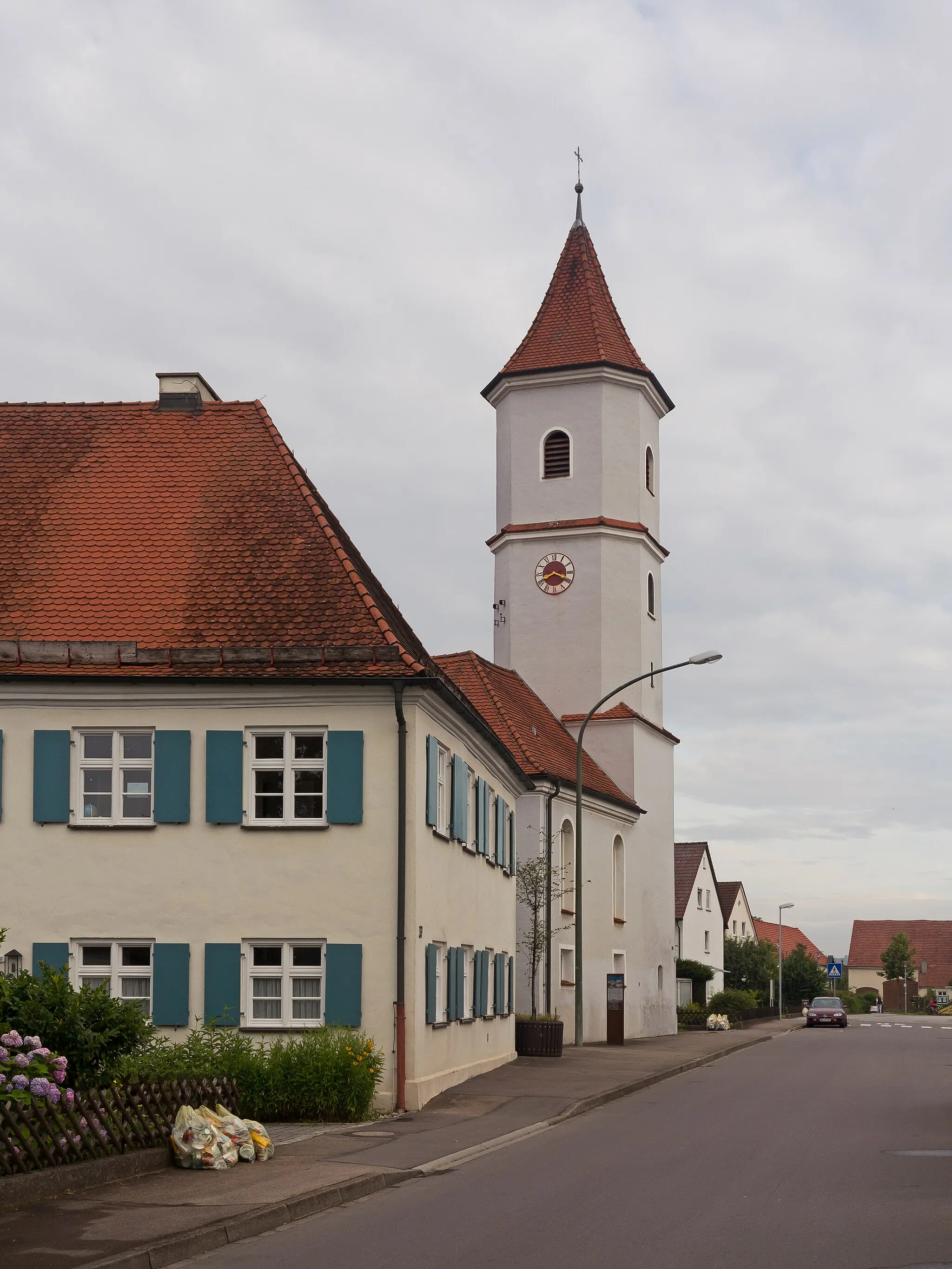 Photo showing: Burlafingen, church of St. James