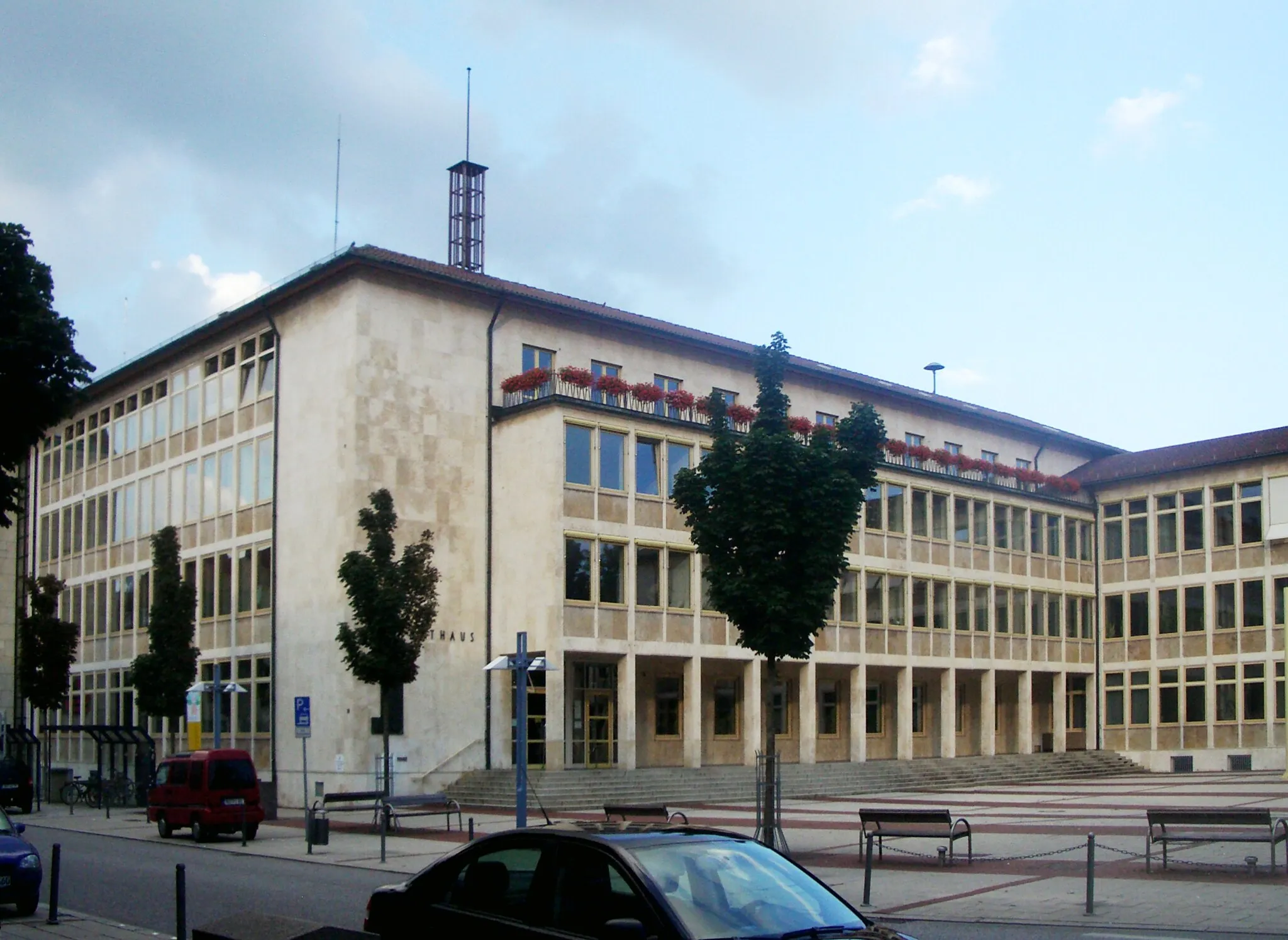 Photo showing: Neu-Ulm, Rathaus