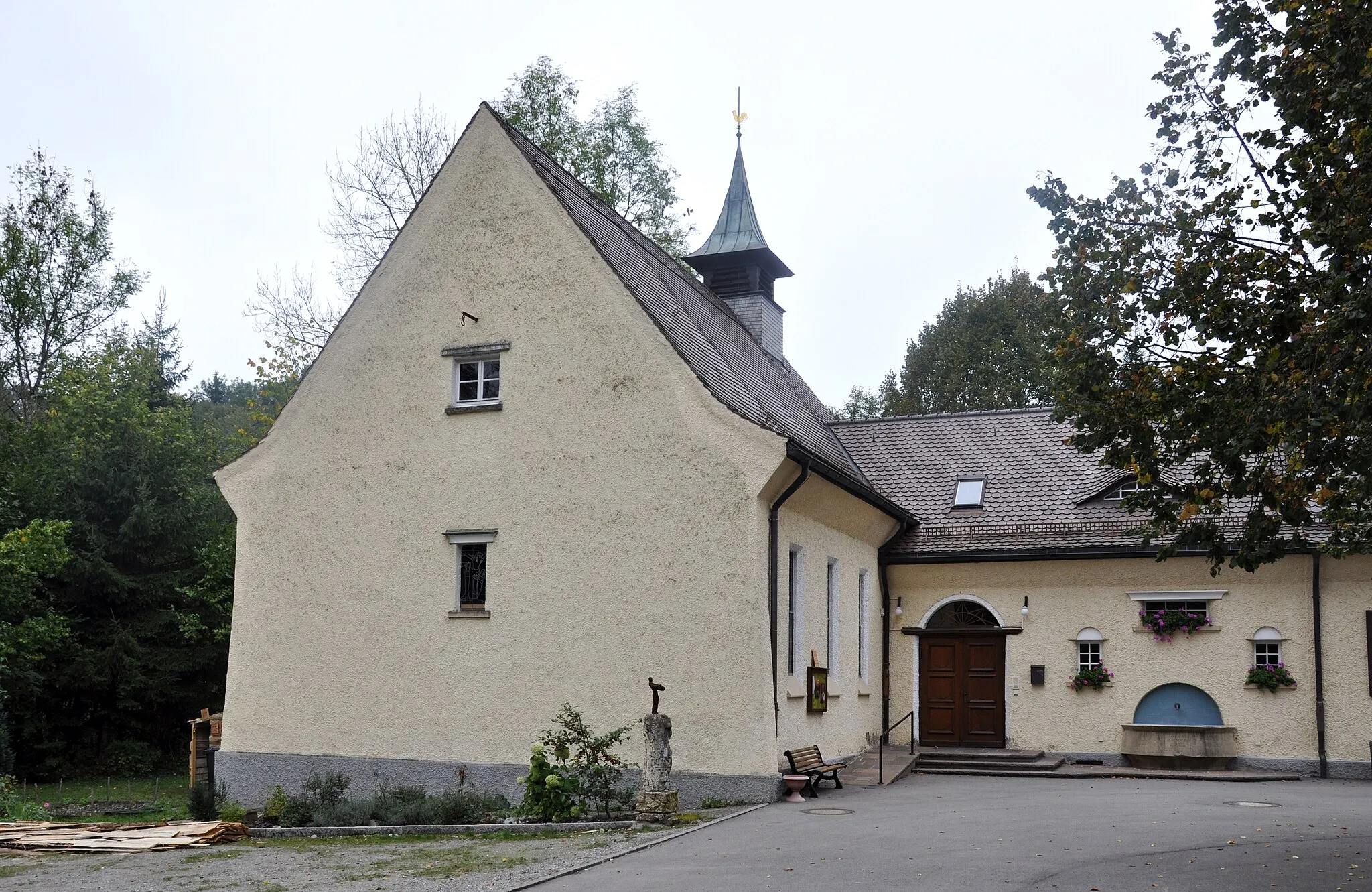 Photo showing: Wolfegg, Ortsteil Alttann, Evangelische Kirche in der "Höll"