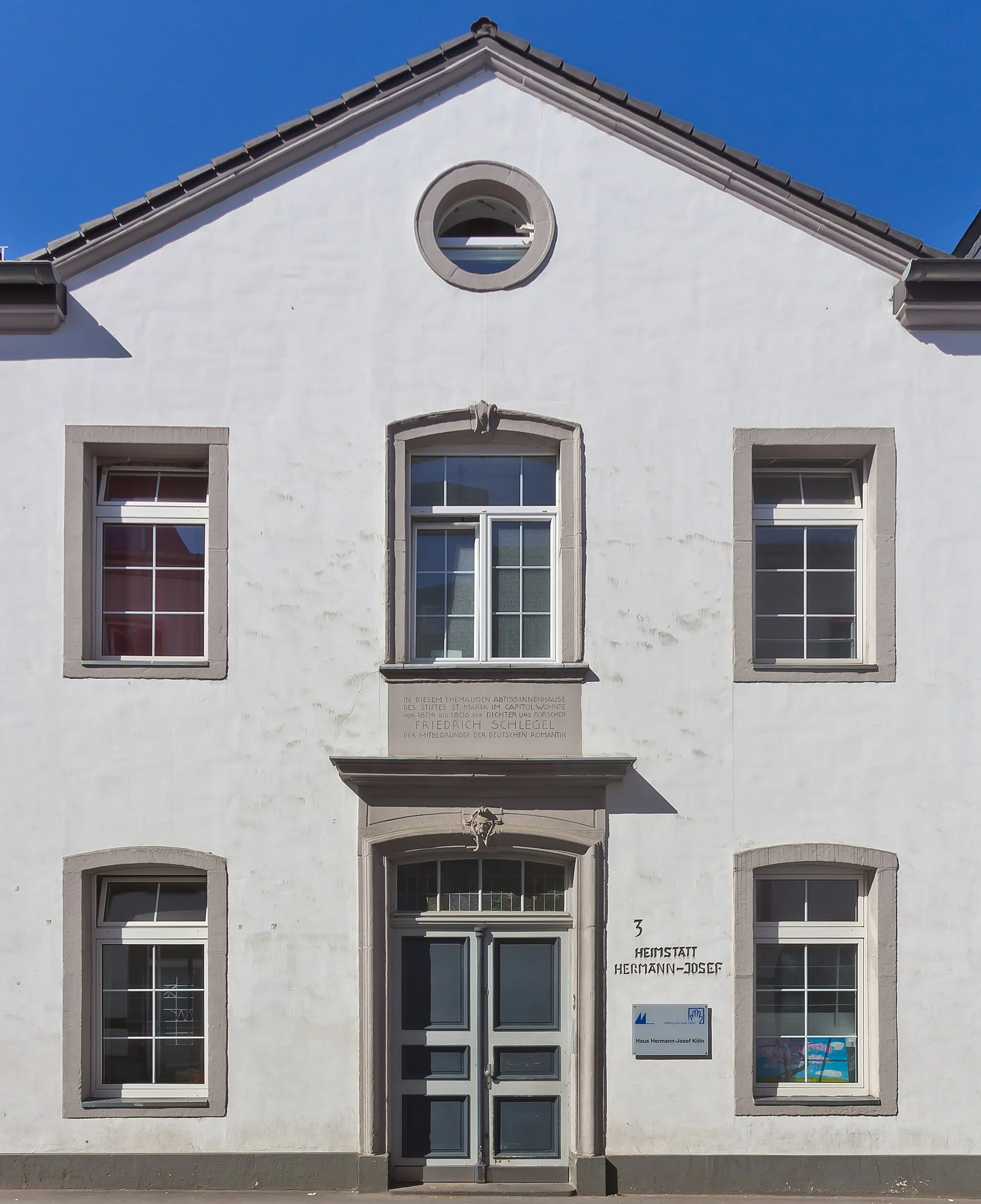 Photo showing: Haus Hermann Josef, Teil einer ehemaligen Klosteranlage/Äbtissinnenhaus, Kasinostr. 1–3