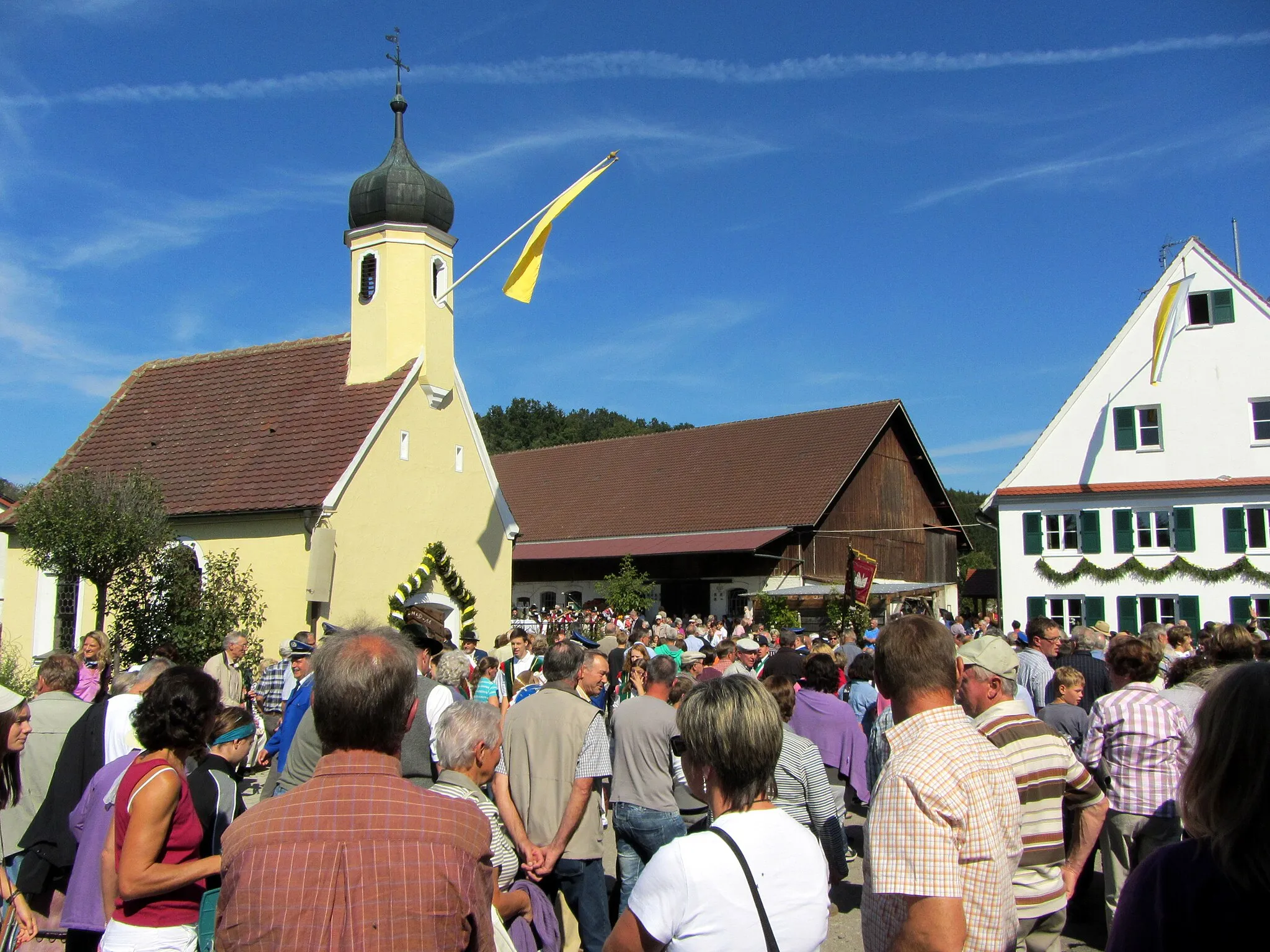 Photo showing: Wendelinusritt (Niedernzell)