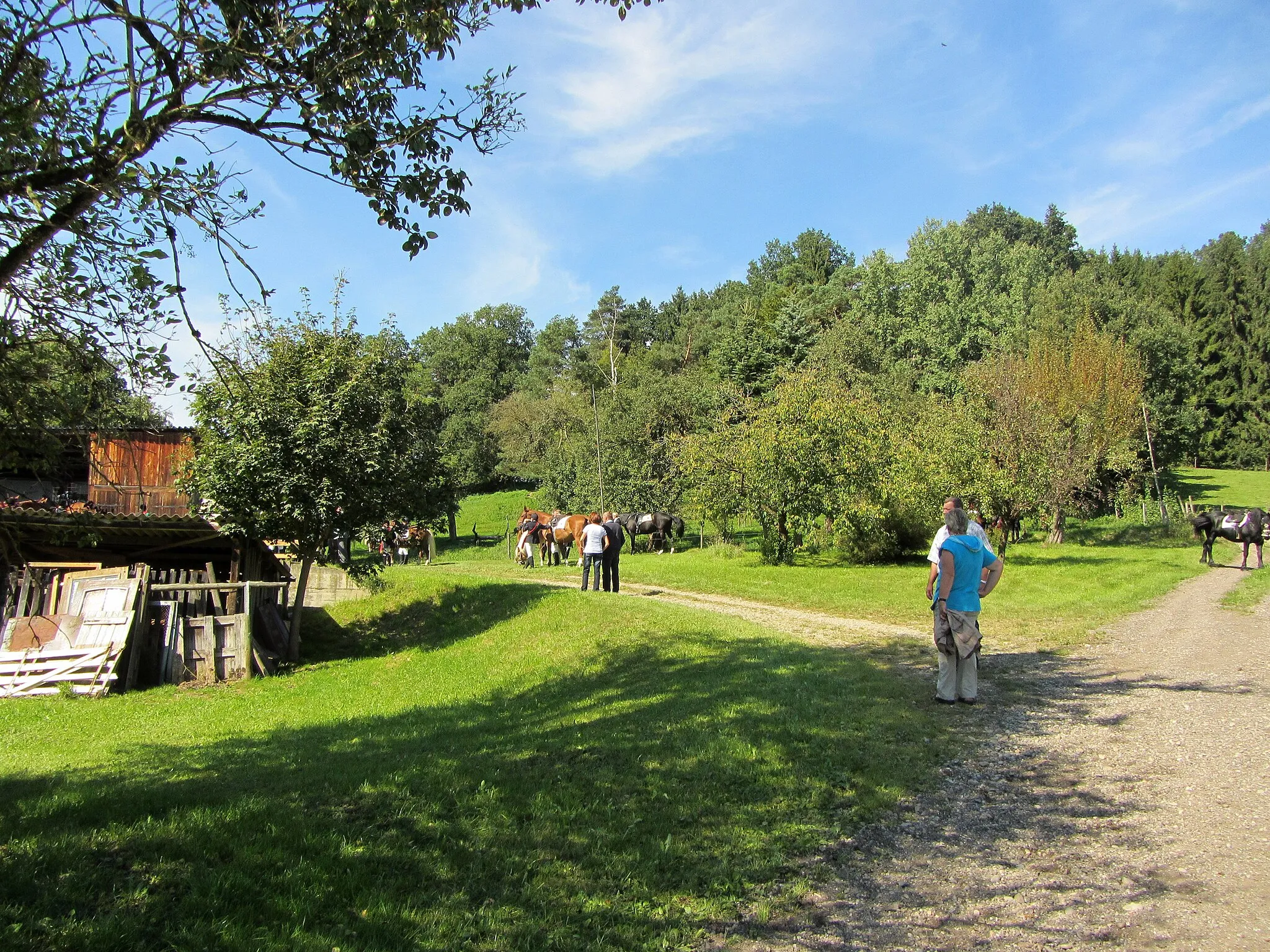 Photo showing: Wendelinusritt (Niedernzell)