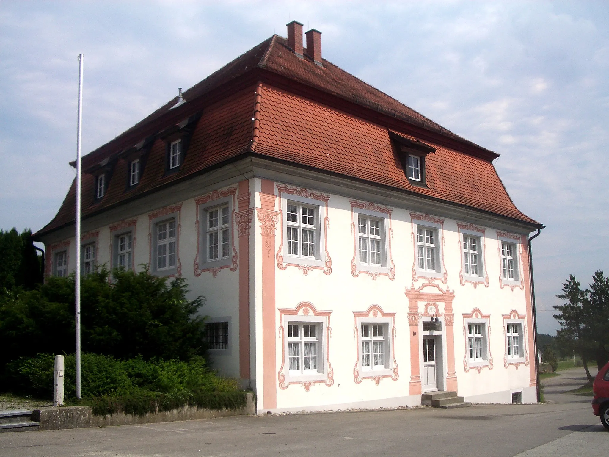 Photo showing: Horgenzell: Pfarrhaus