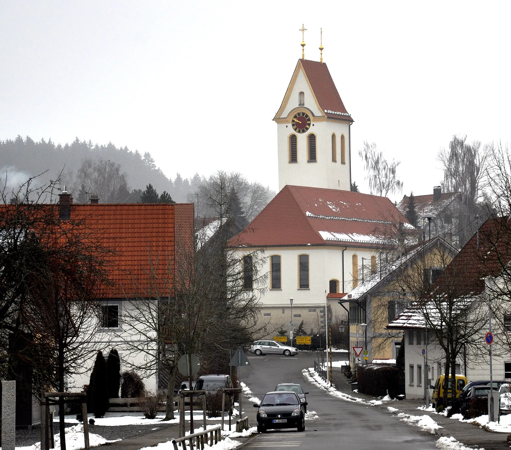 Photo showing: Karsee (Stadt Wangen im Allgäu),

Blick zur Pfarrkirche St. Kilian