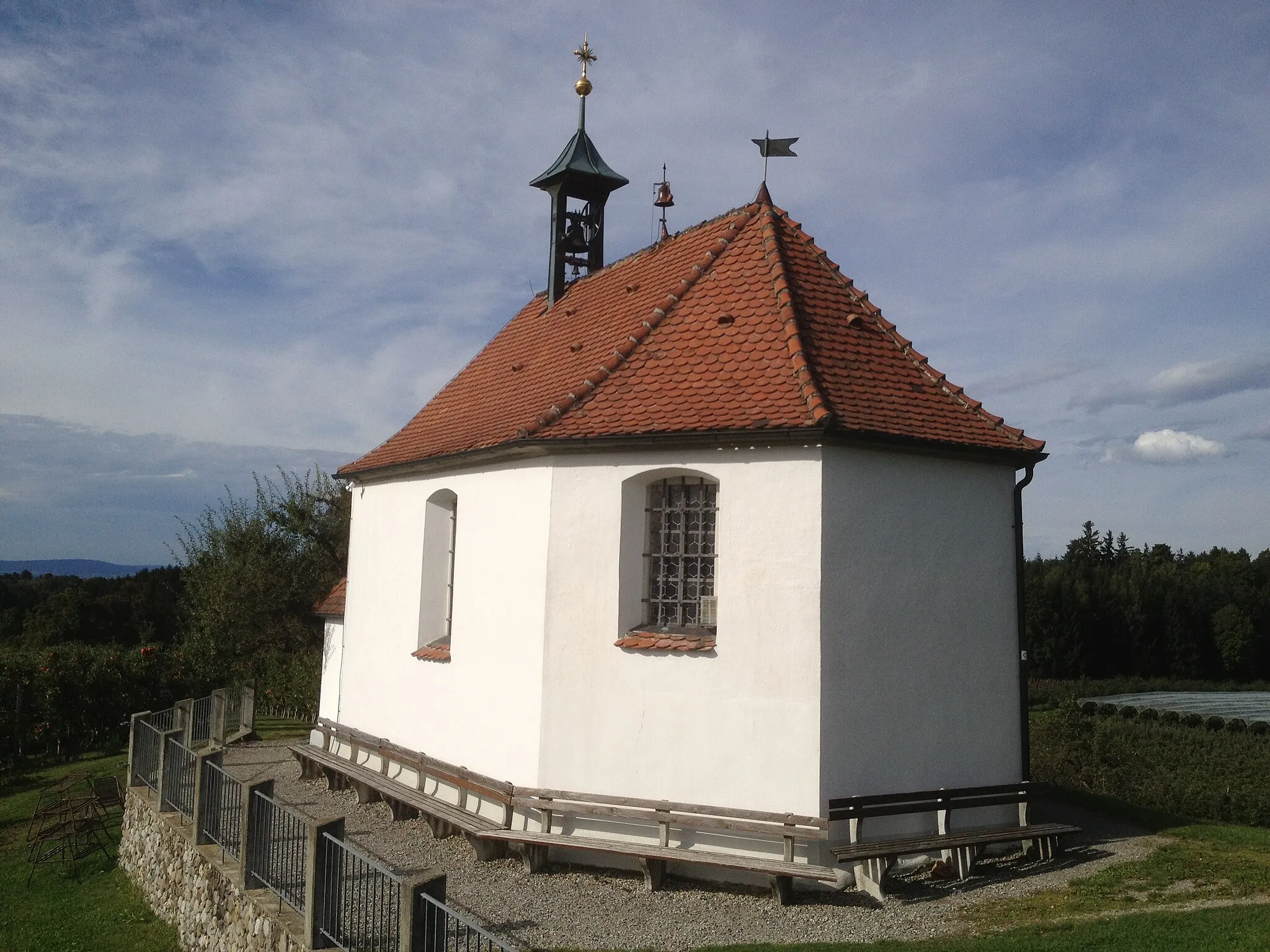 Photo showing: Deutschland - Bayern - Landkreis Lindau (Bodensee) - Wasserburg (Bodensee) - Selmnau: St. Antonius-Kapelle