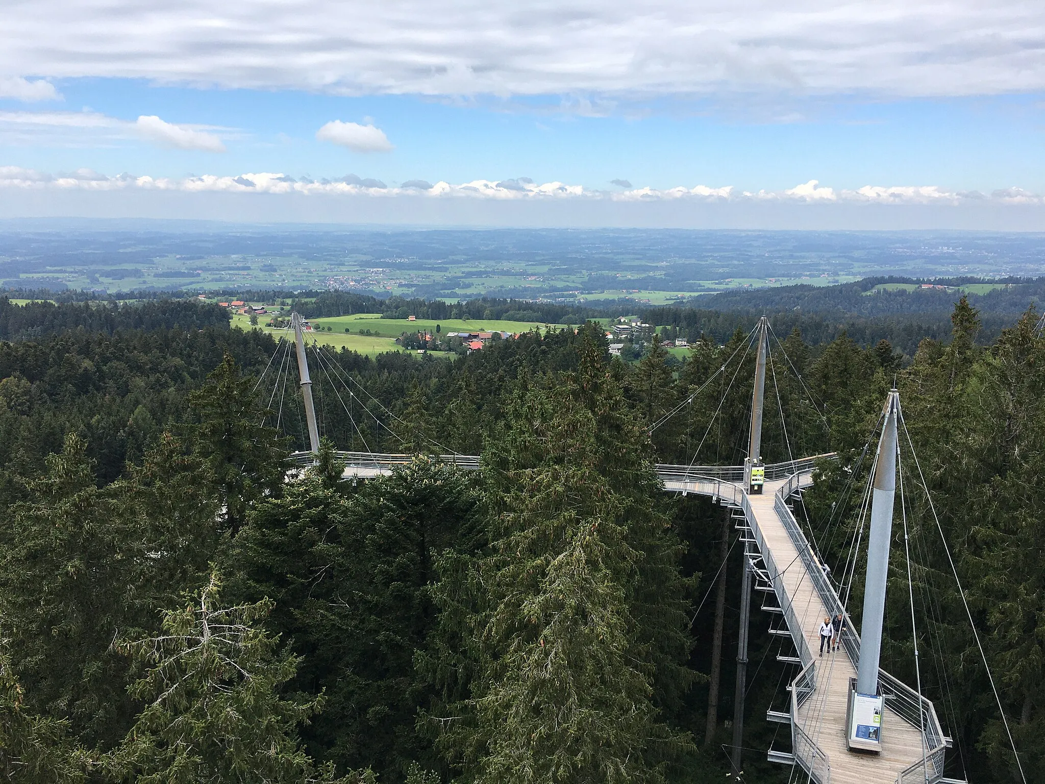 Photo showing: Skywalk Scheidegg