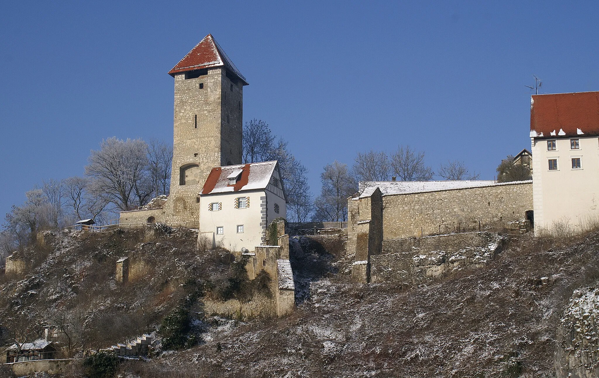 Photo showing: Burg Rechtenstein im Alb-Donau-Kreis