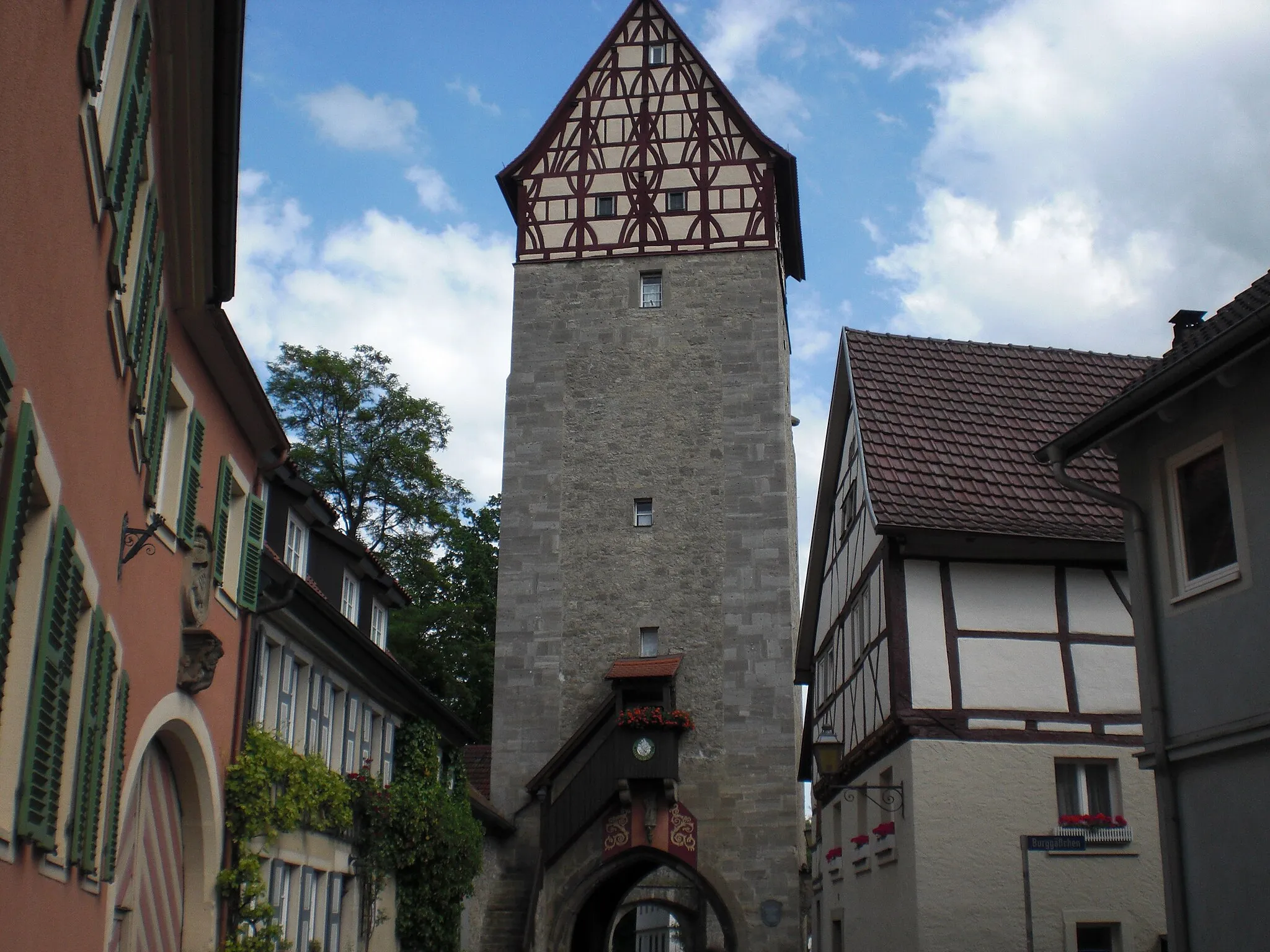 Photo showing: Jörgentor in Münnerstadt