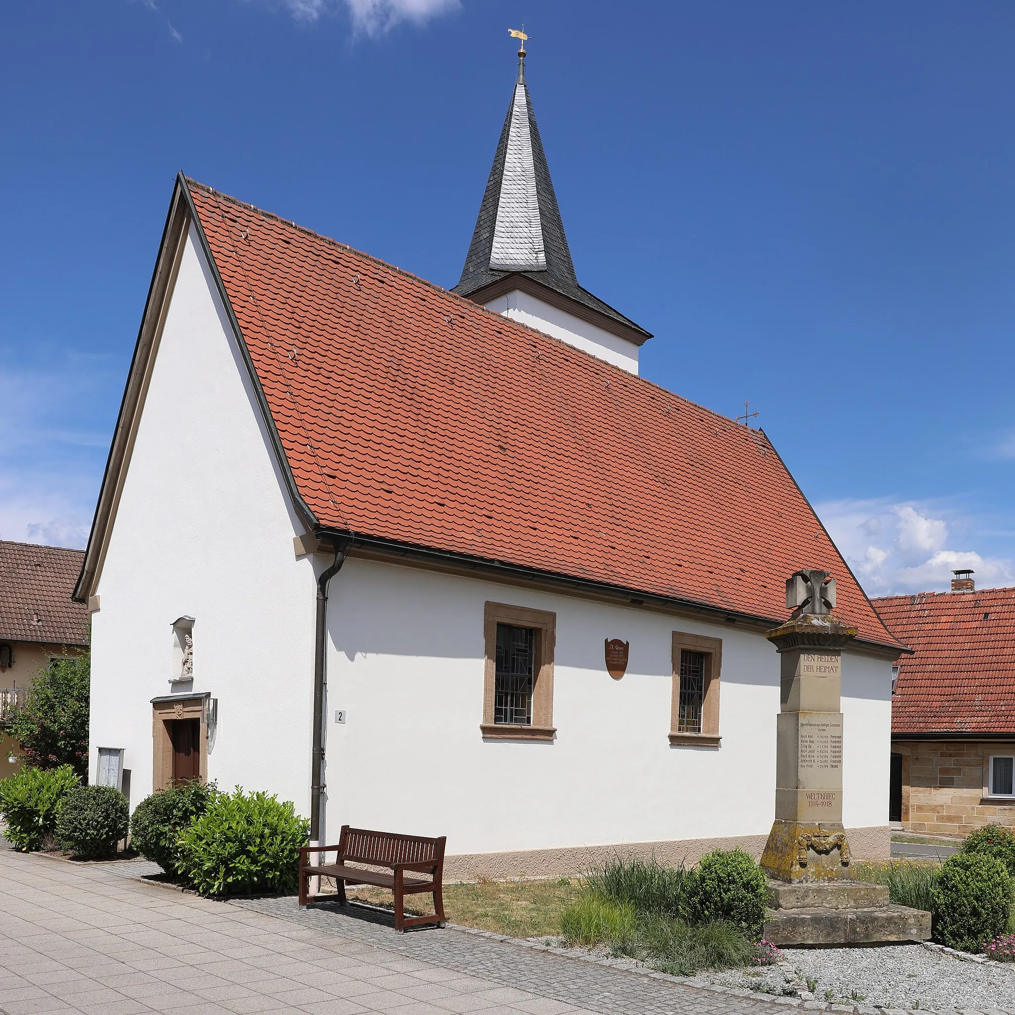 Photo showing: Reutersbrunn, katholische Filialkirche St. Georg