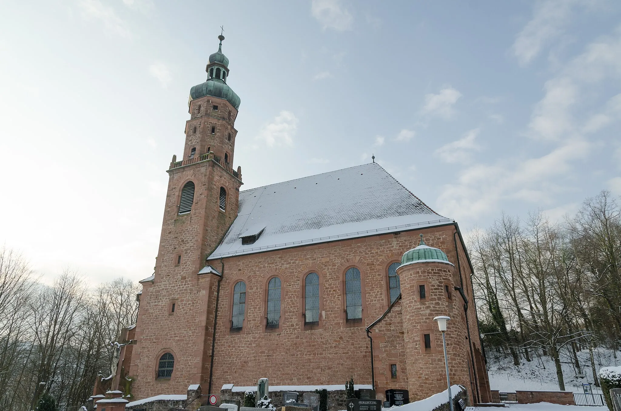 Photo showing: Oberbessenbach, Neue Pfarrkirche
