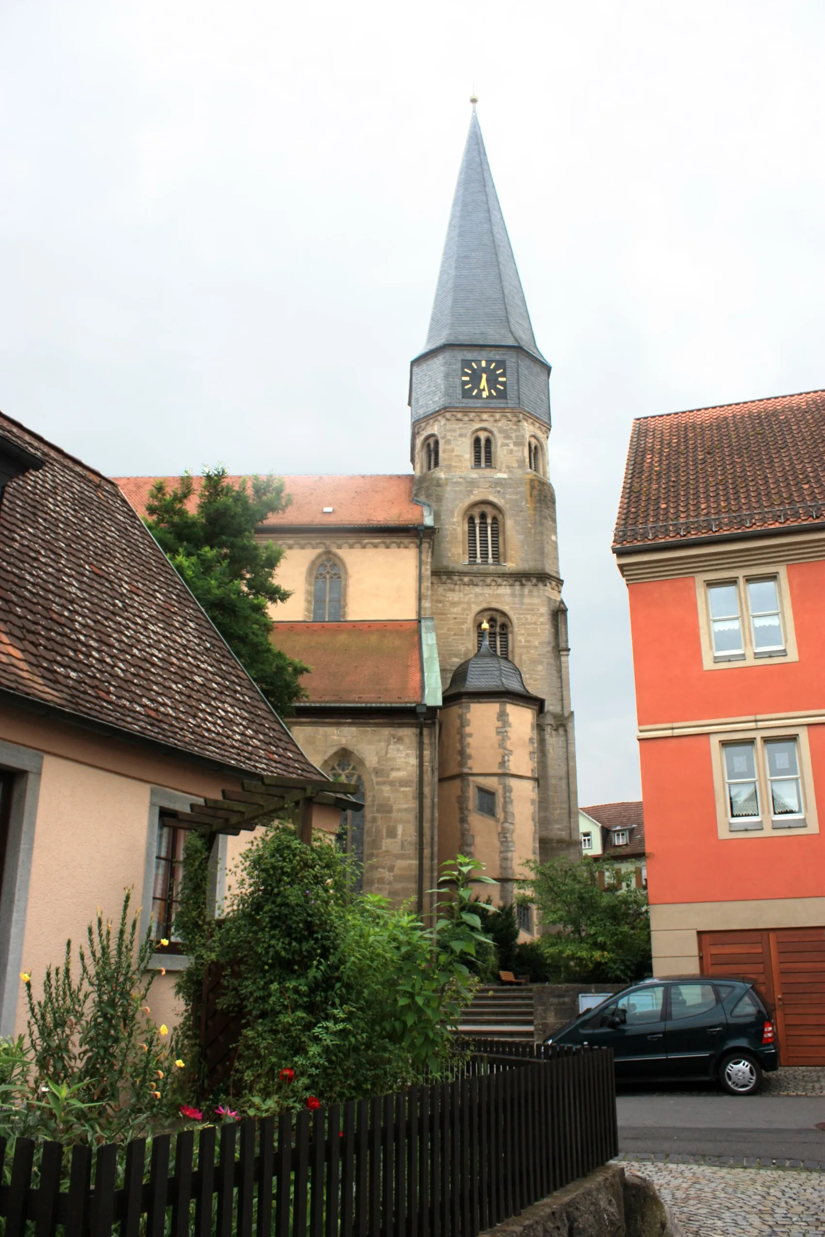Photo showing: Münnerstadt, the church Saint Mary Magdalene