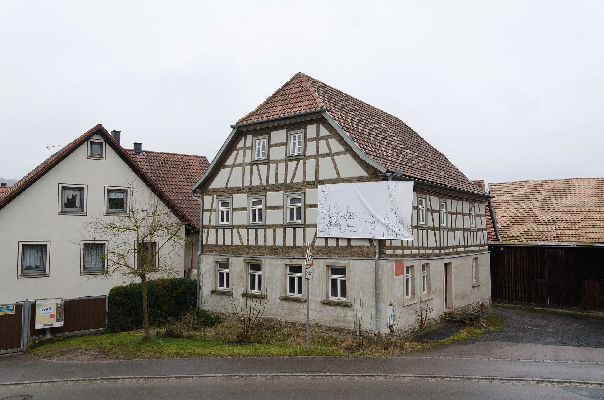 Photo showing: Thundorf, Rothhausen, An der Linde 1