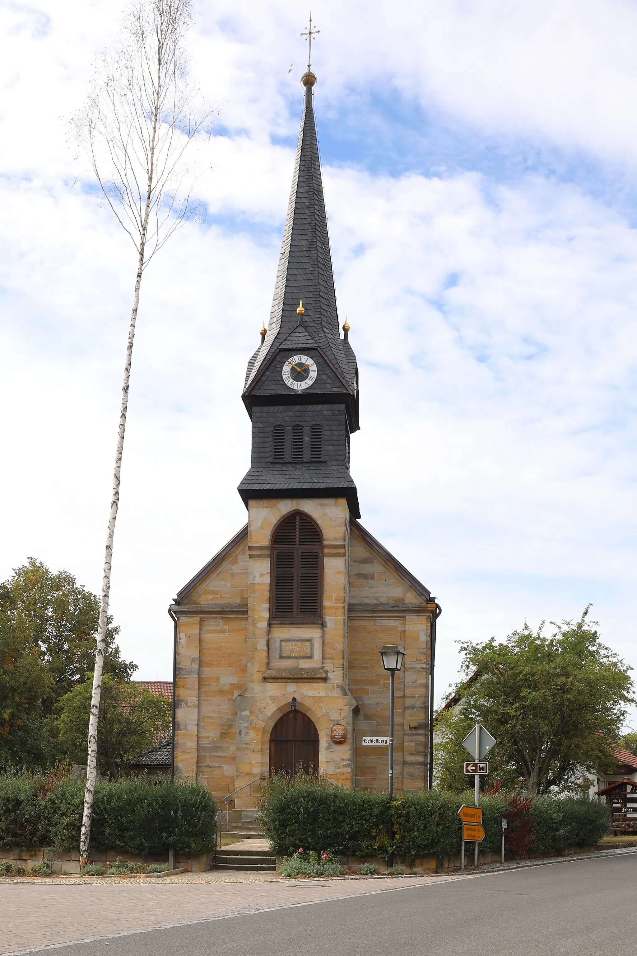 Photo showing: Katholische Kirche Herz-Jesu, Wasmuthhausen