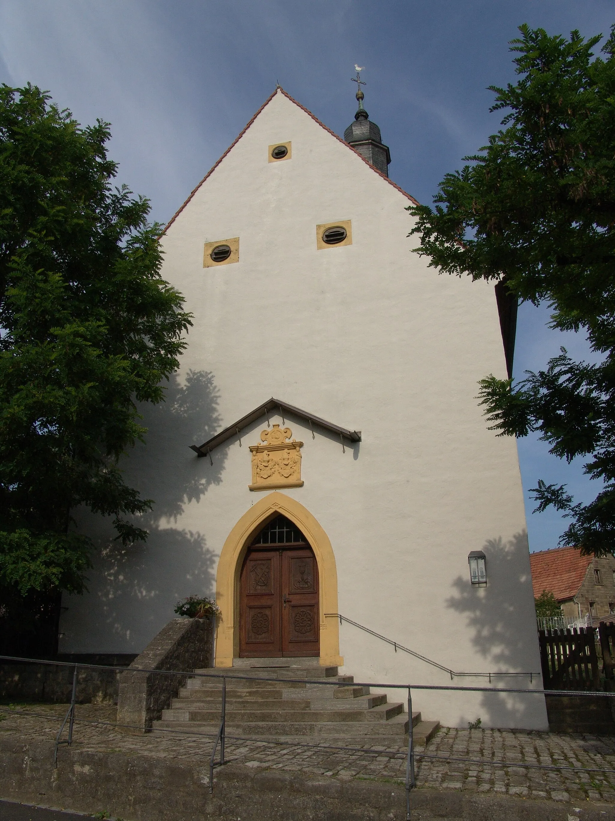 Photo showing: Herchsheim Evangelische Kirche