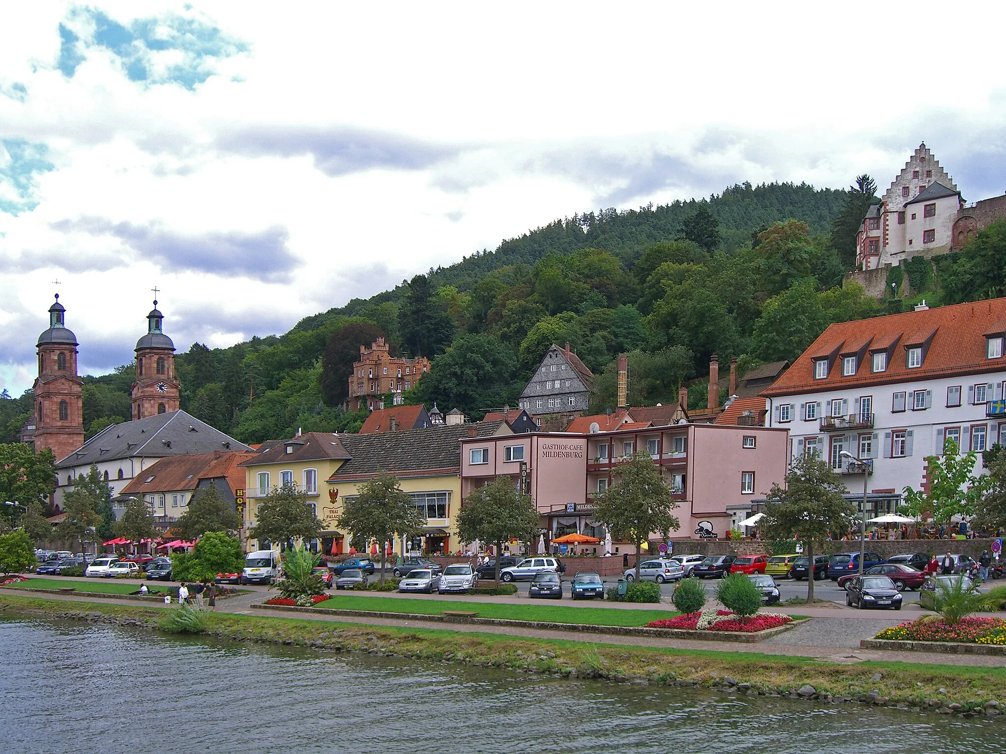 Photo showing: Miltenberg, vom Wasser aus aufgenommen