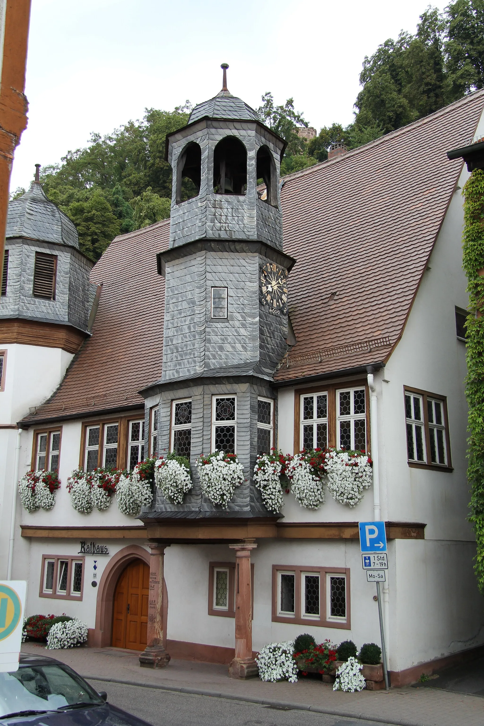 Photo showing: Town hall of en:Stadtprozelten in Bavaria / Germany