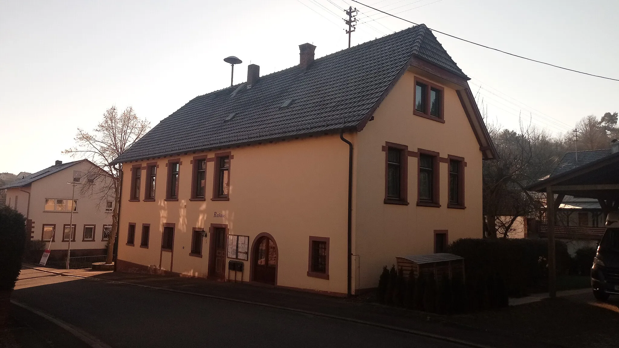 Photo showing: Ehemaliges Rathaus des nach Freudenberg eingemeindete Rauenberg