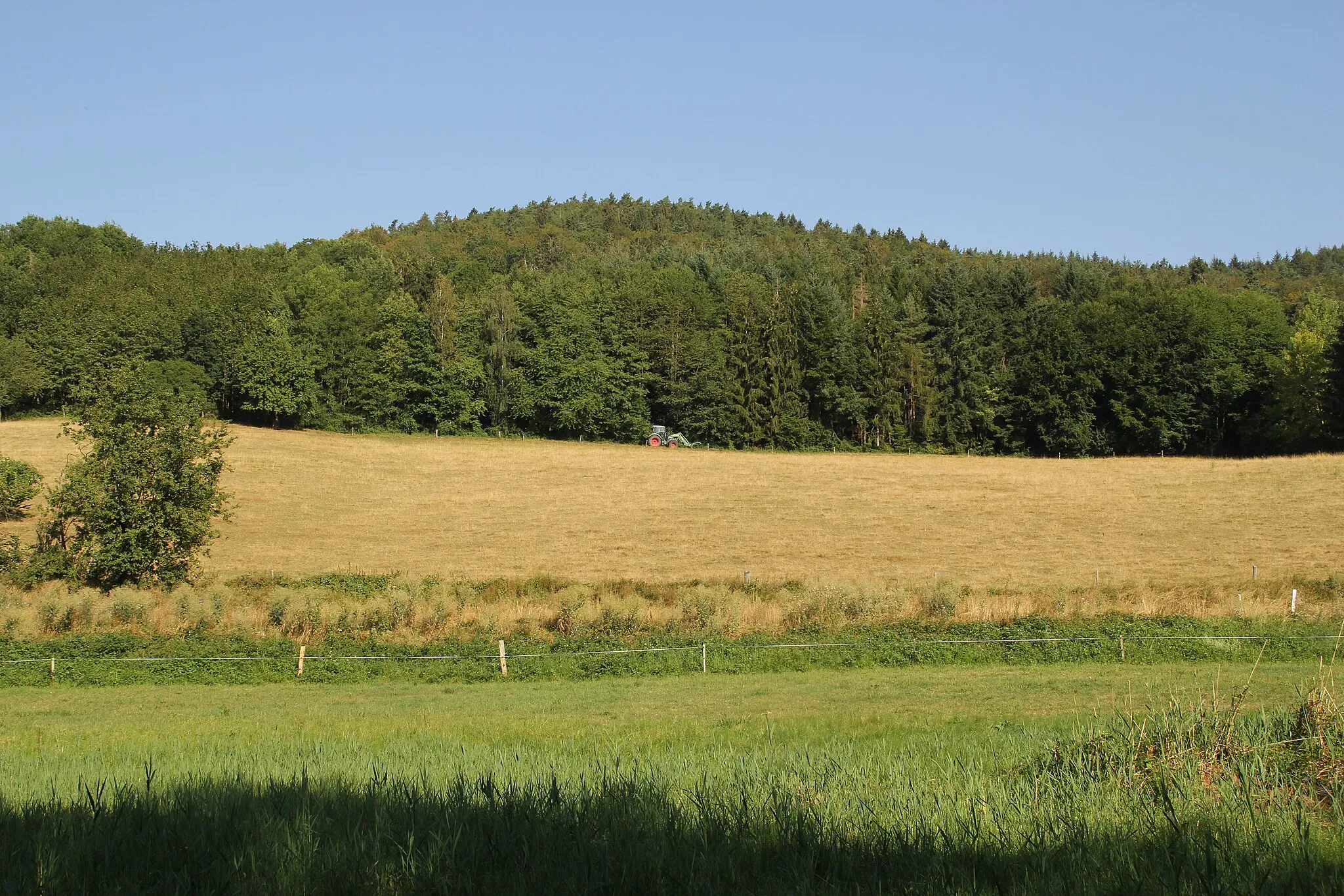 Photo showing: Der Habersberg von Kleinkahl aus gesehen