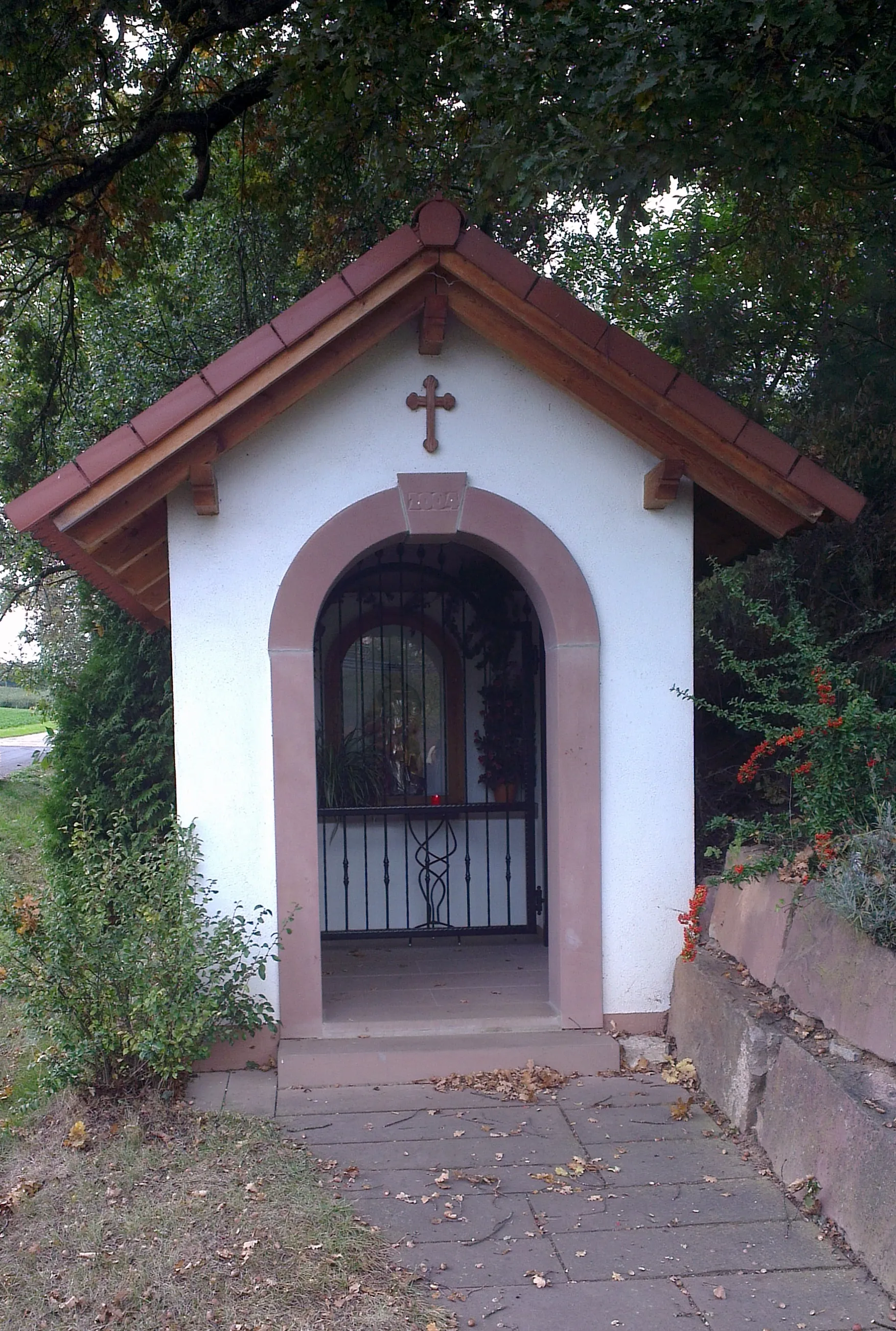 Photo showing: Anna-Kapelle in Erlenbach.