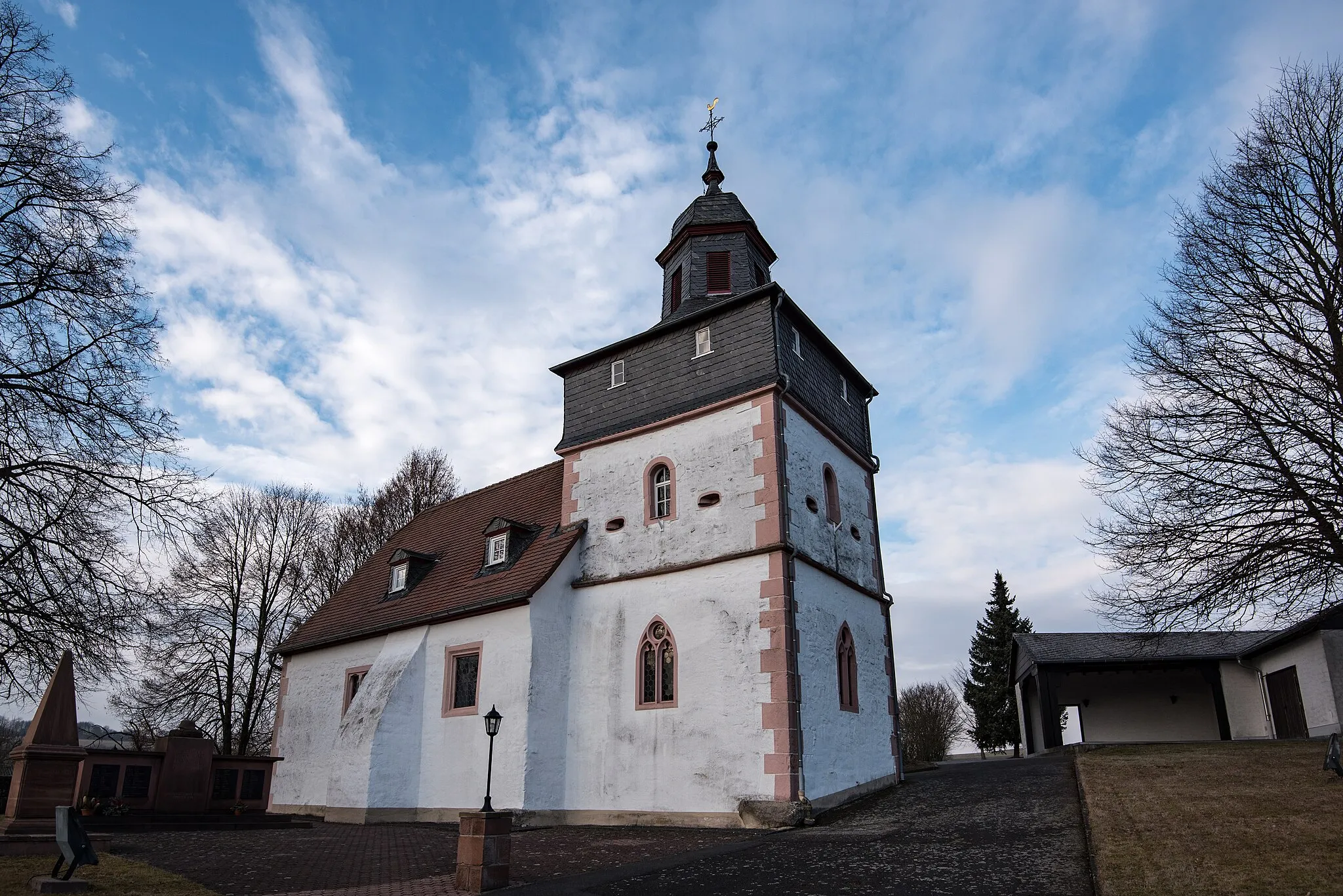 Photo showing: Kefenrod, Bindsachsen, Ev. Kirche