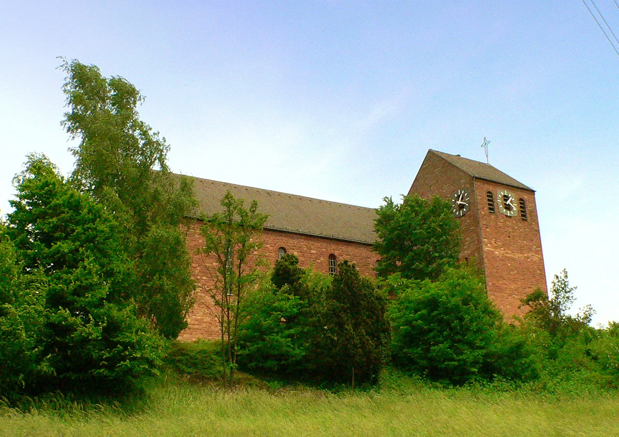 Photo showing: Kirche in Sommerkahl bei Aschaffenburg, Deutschland