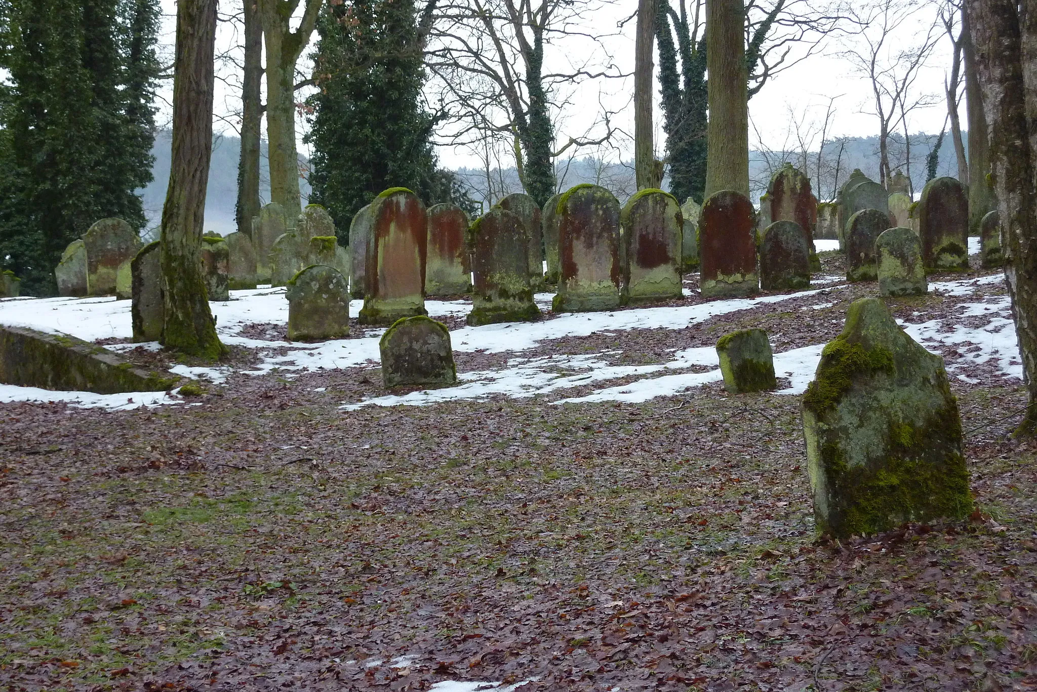 Photo showing: Jüdischer Friedhof Walsdorf