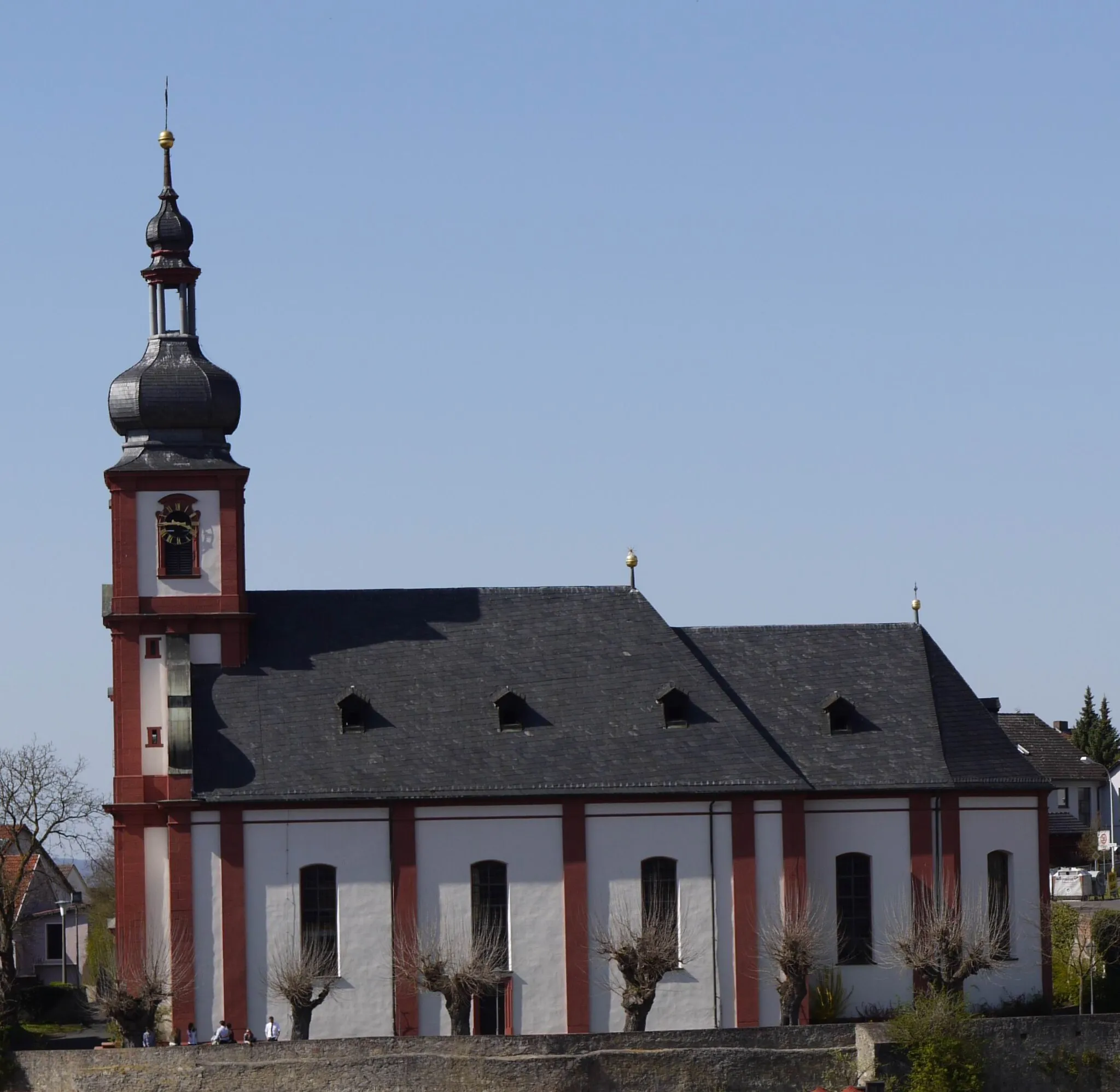 Photo showing: church in Retzbach