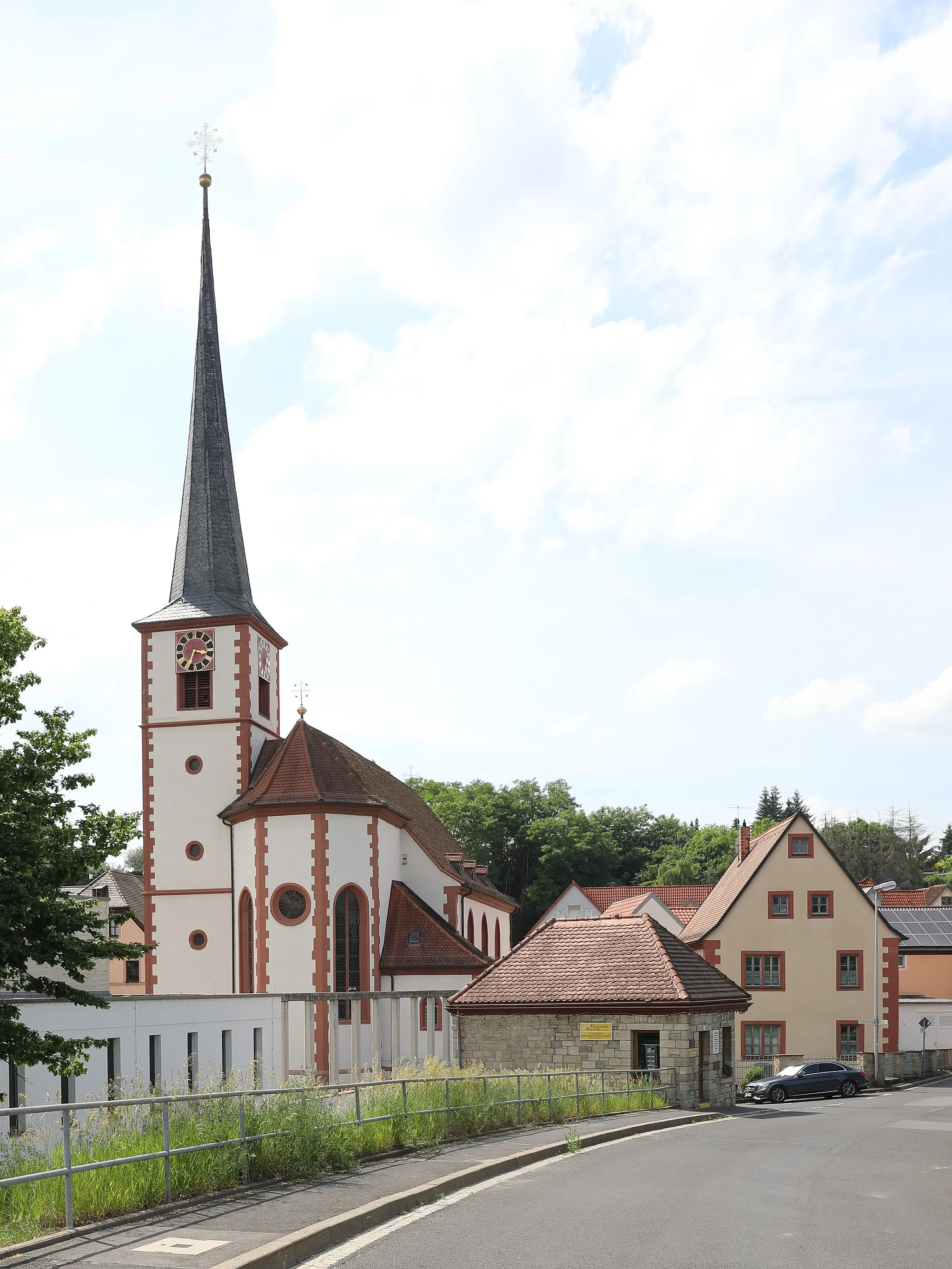 Photo showing: kath. Pfarrkirche St. Jakobus in Himmelstadt