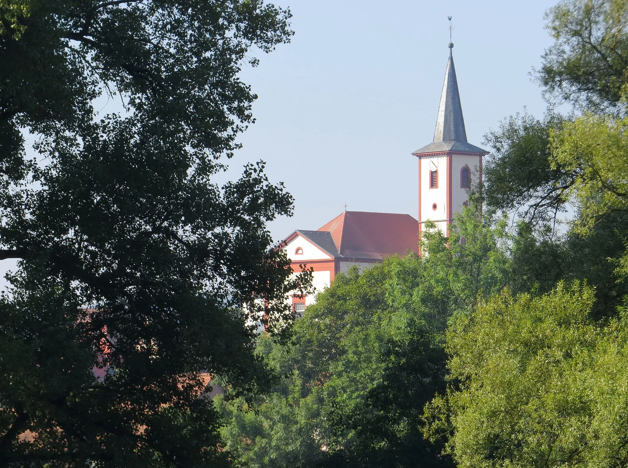 Photo showing: Kirche St. Jakobus der Ältere in Hafenlohr