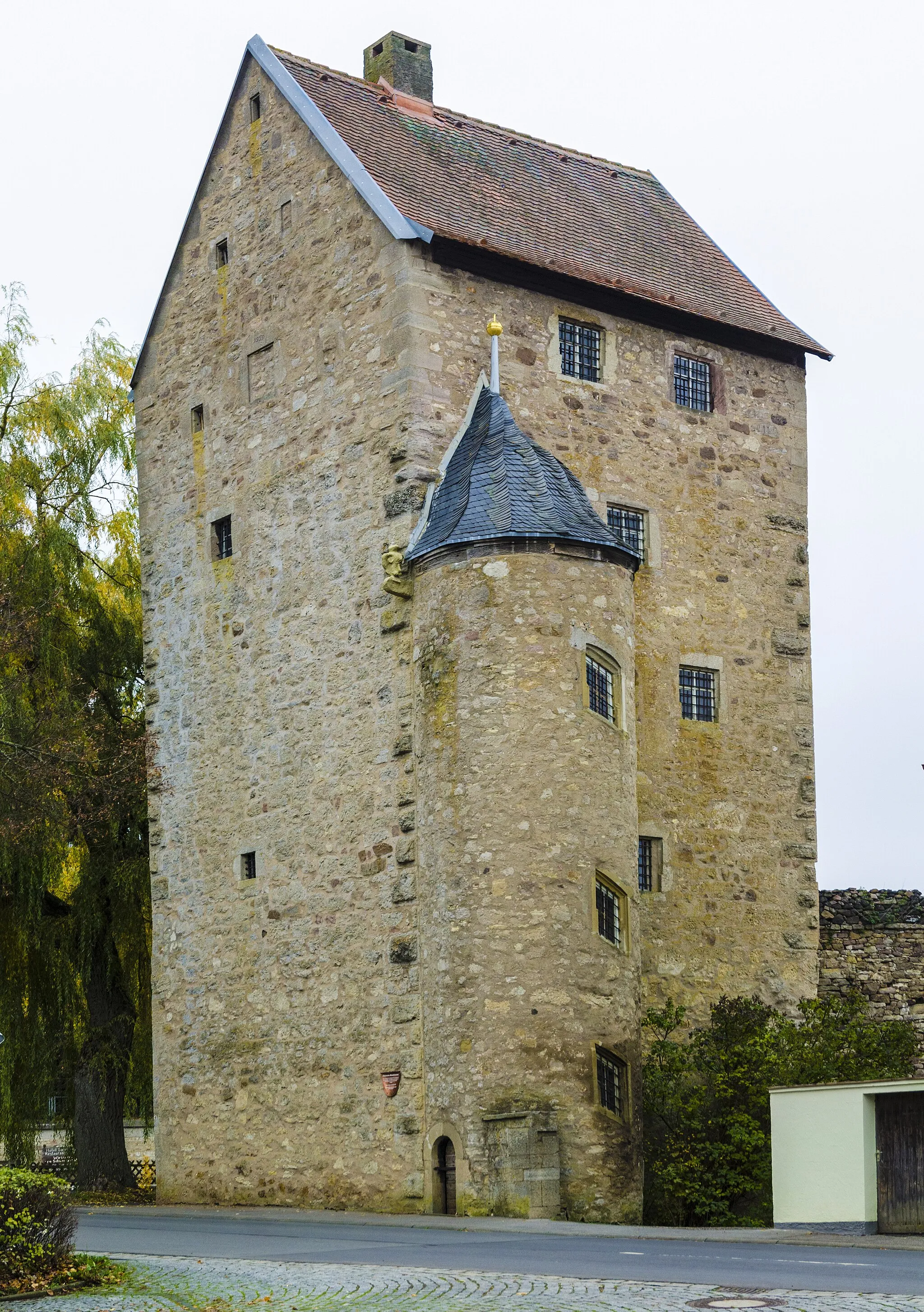 Photo showing: Stadtmauer Flandungen