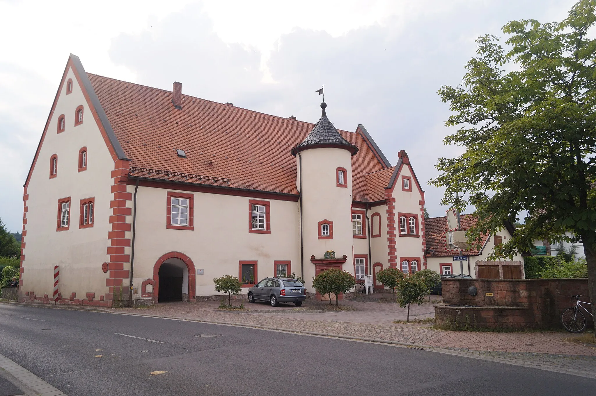 Photo showing: Schloss Wirtheim, Biebergemünd, MKK, Hessen, Ansicht von Südosten