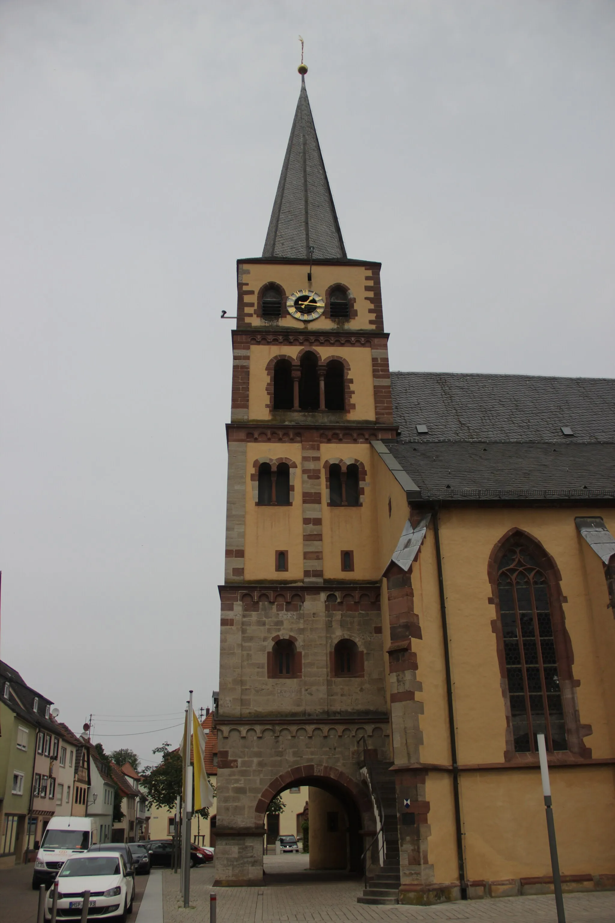 Photo showing: Church St. Andreas in Karlstadt