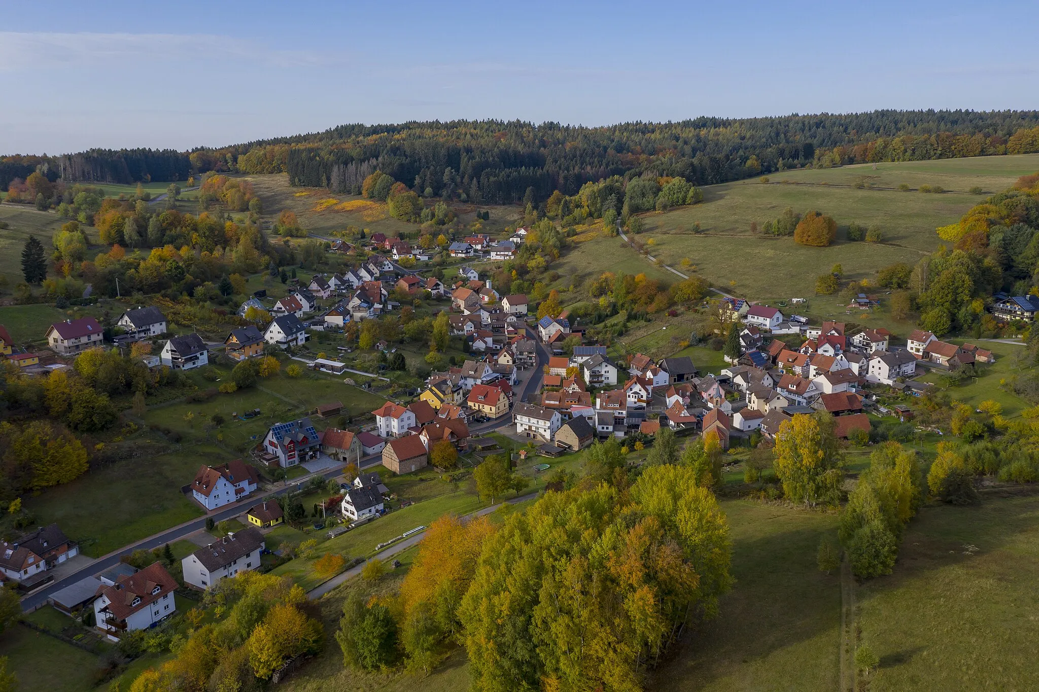 Photo showing: Jakobsthal im Herbst 2020