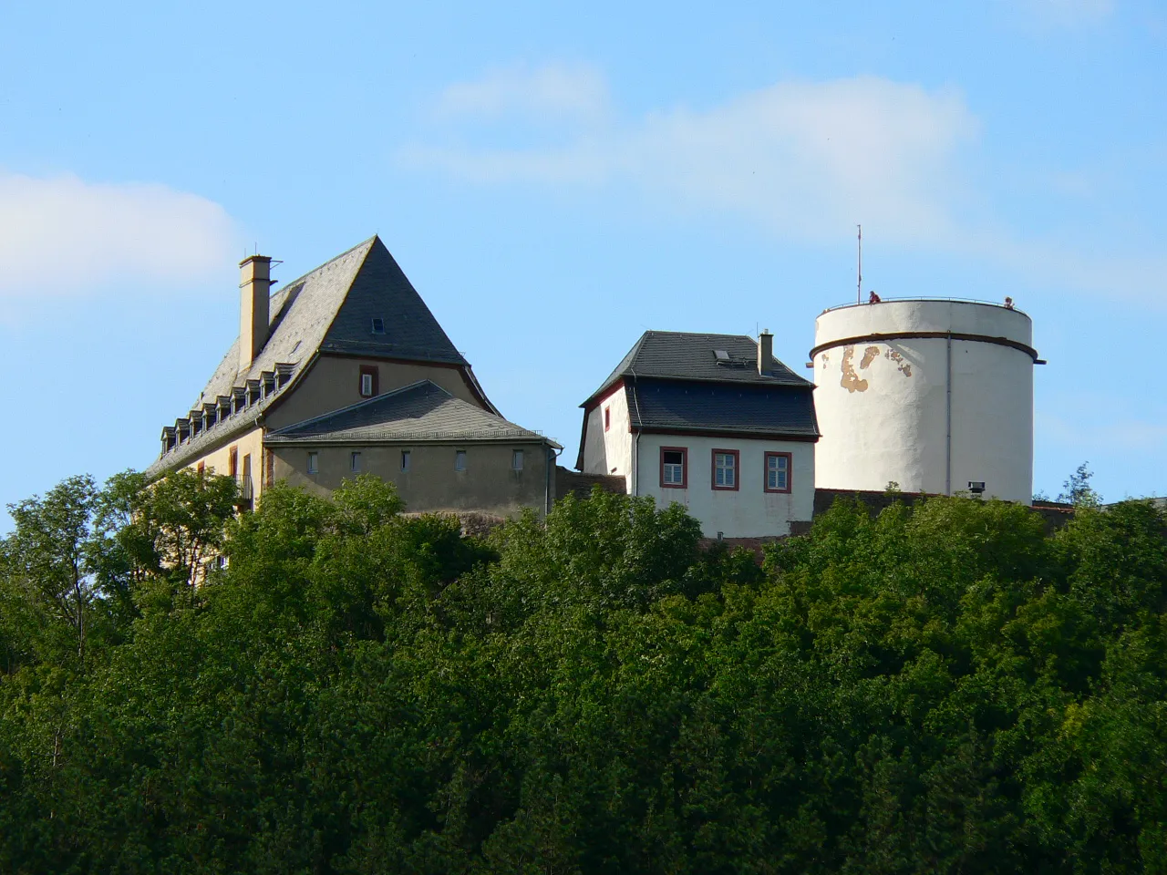 Photo showing: Veste Otzberg - Südostansicht