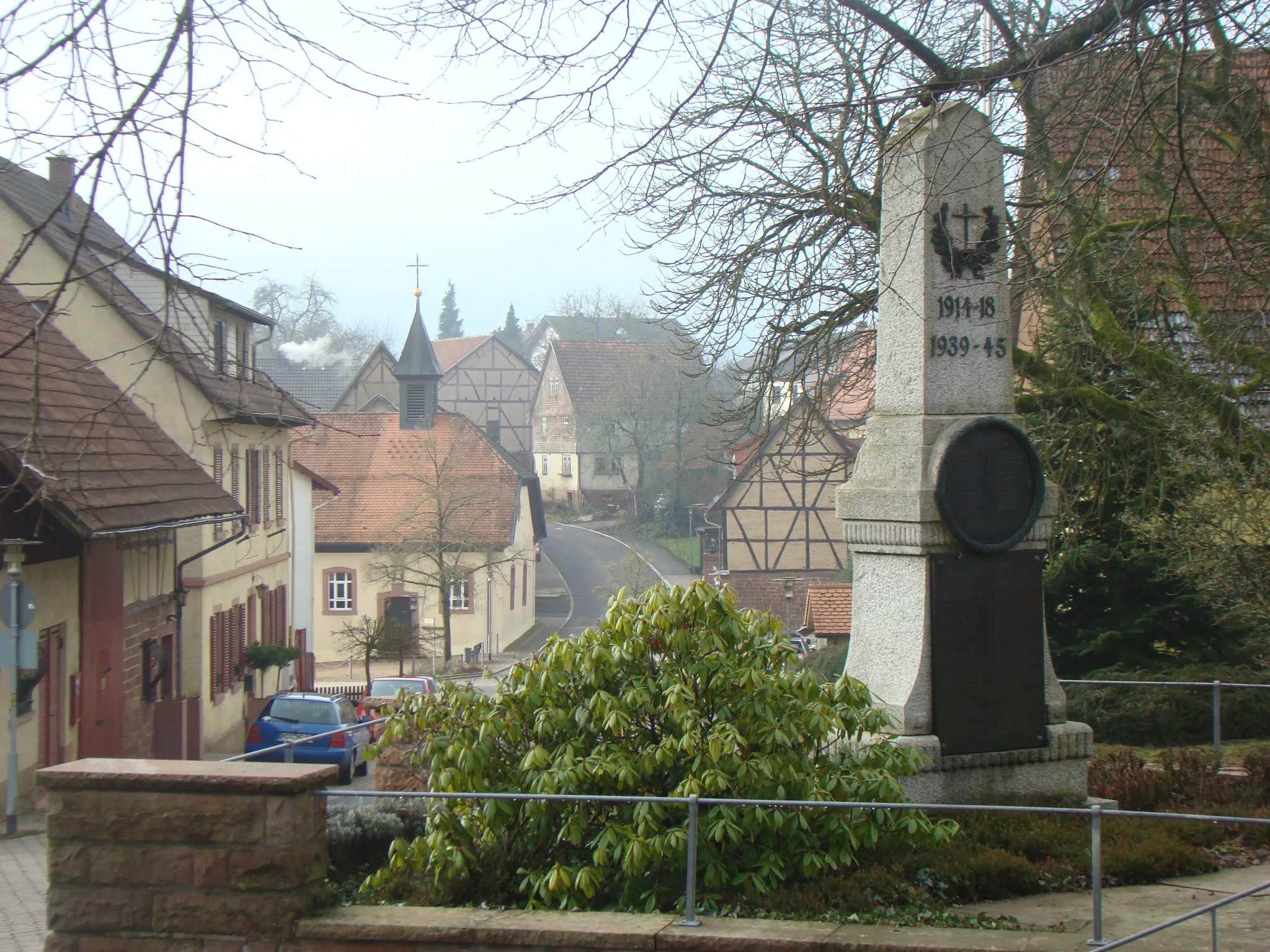 Photo showing: Waldbrunn, Kriegerdenkmal in Schollbrunn