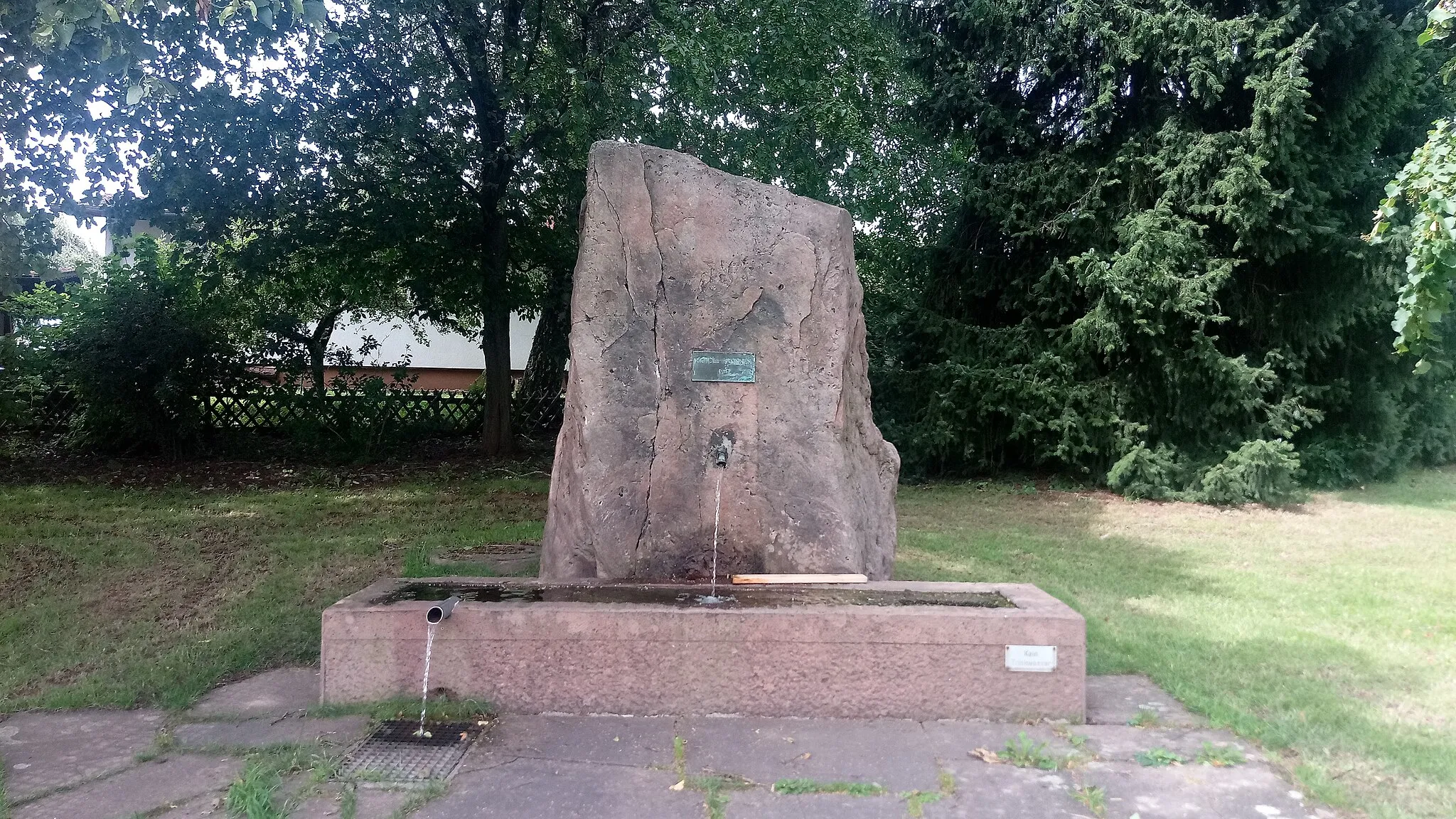 Photo showing: Brunnen bei Schollbrunn