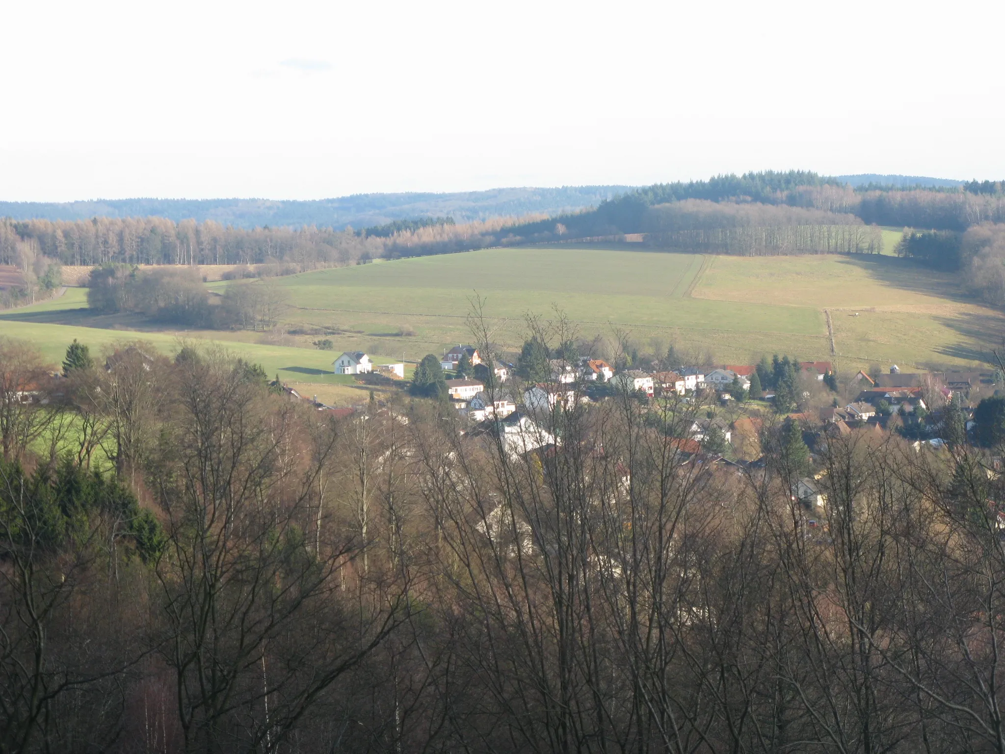 Photo showing: Lettgenbrunn, view from Beilstein