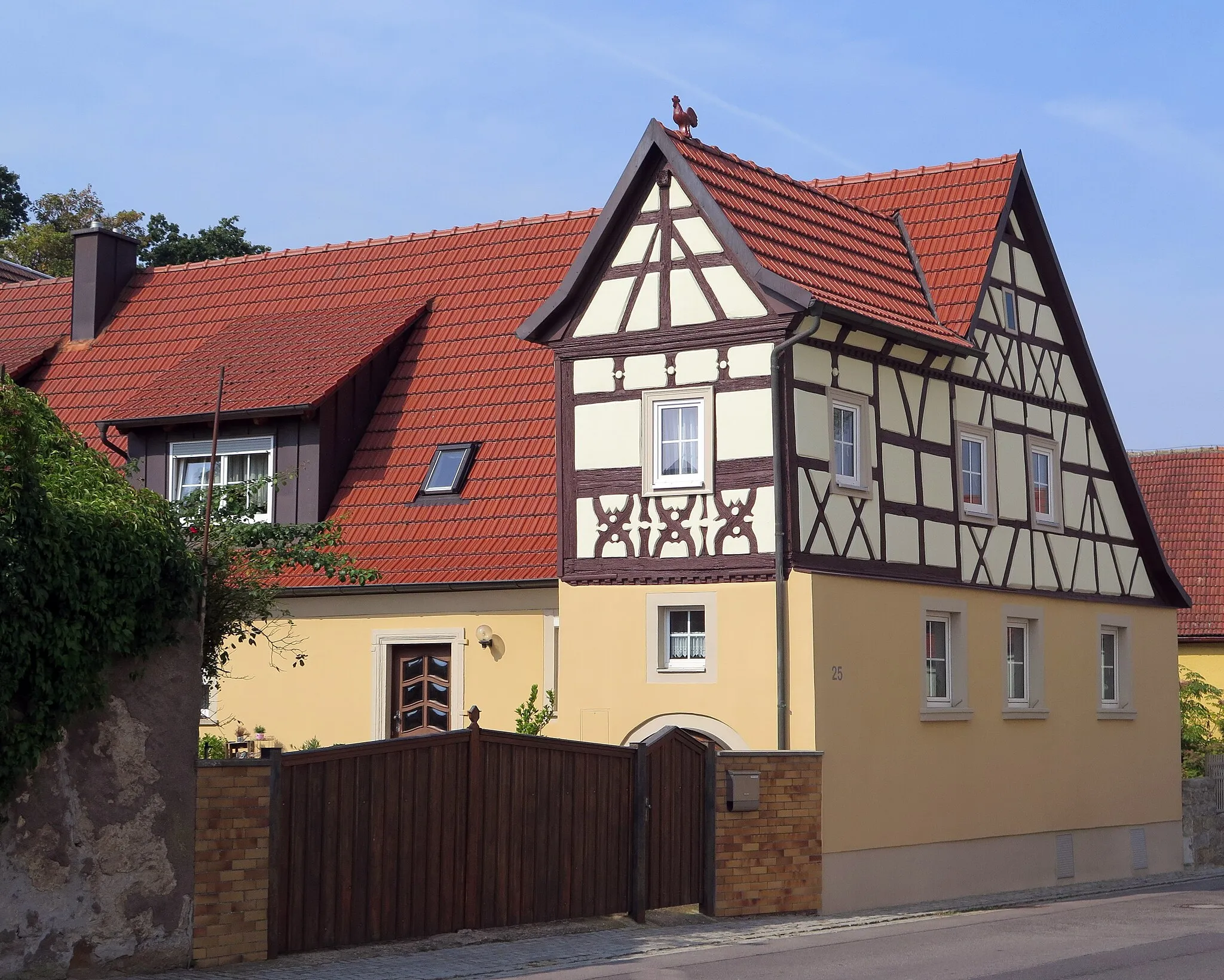 Photo showing: Historisches Wohnhaus in Oberschwappach