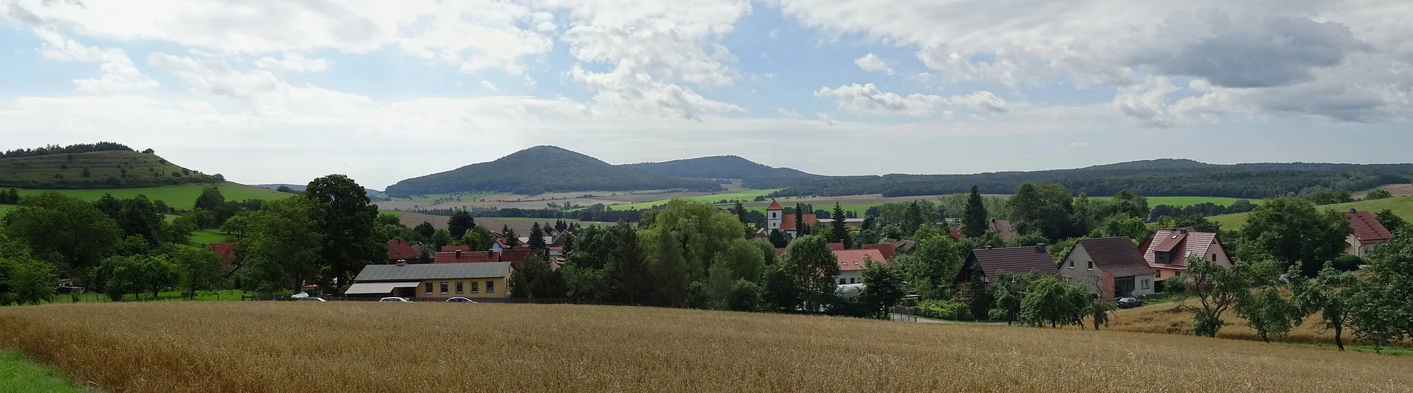 Photo showing: Blick über Wohlmuthausen von Westen