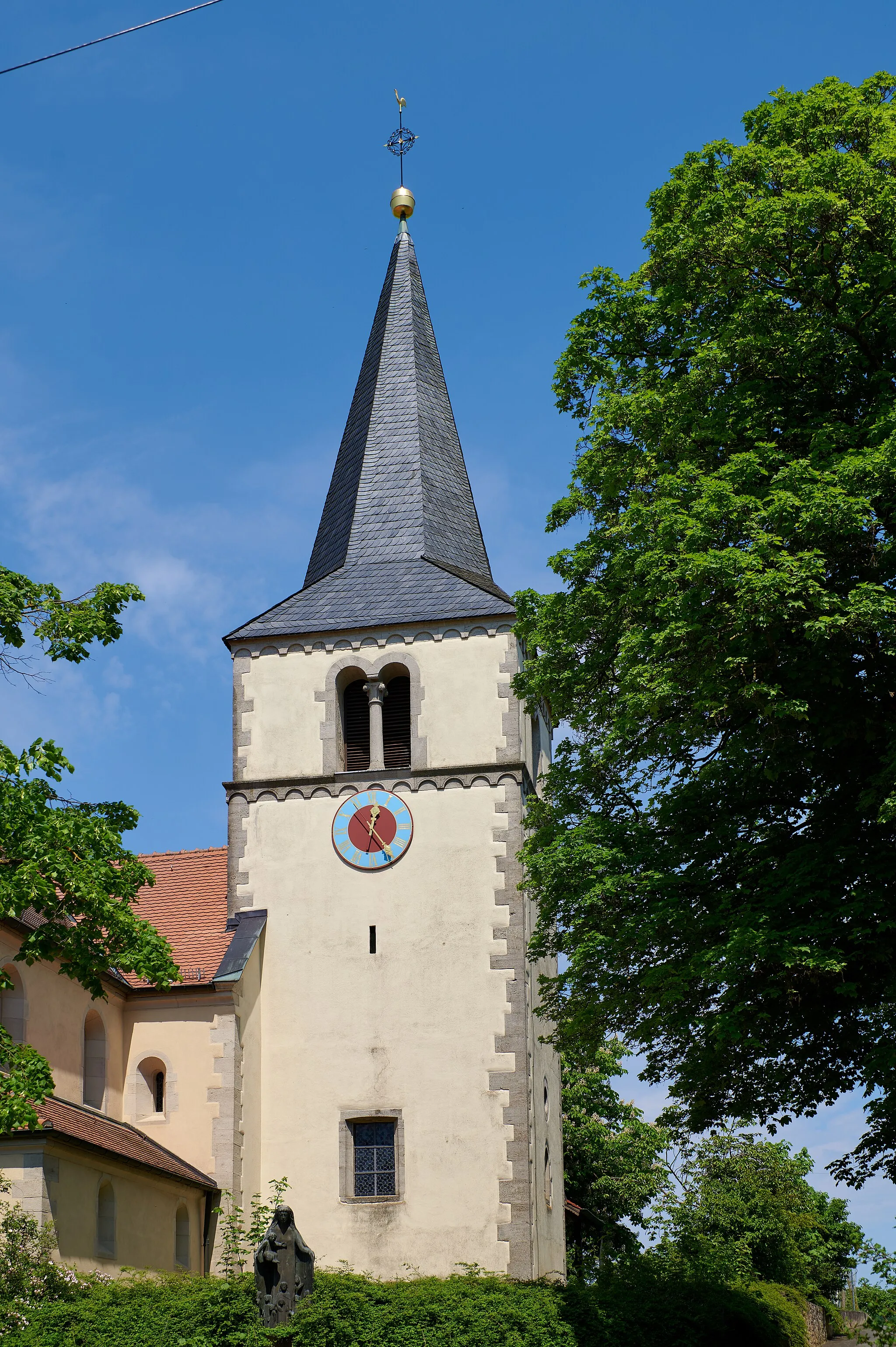 Photo showing: Wittighausen: Poppenhausen, Katholische Kirche St. Martin