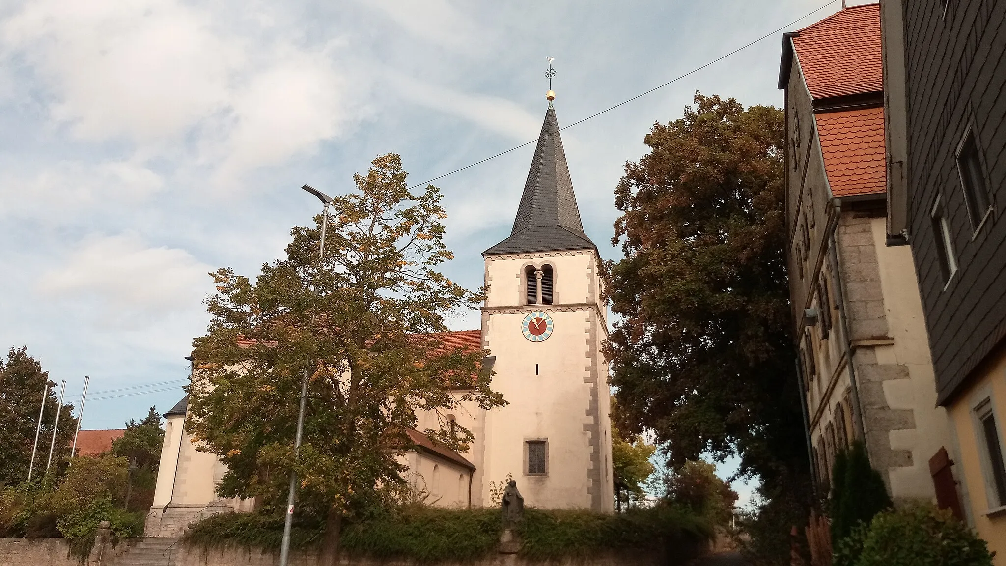 Photo showing: Kirche Poppenhausen